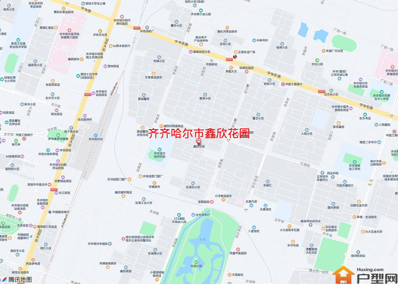 鑫欣花园小区 - 户型网