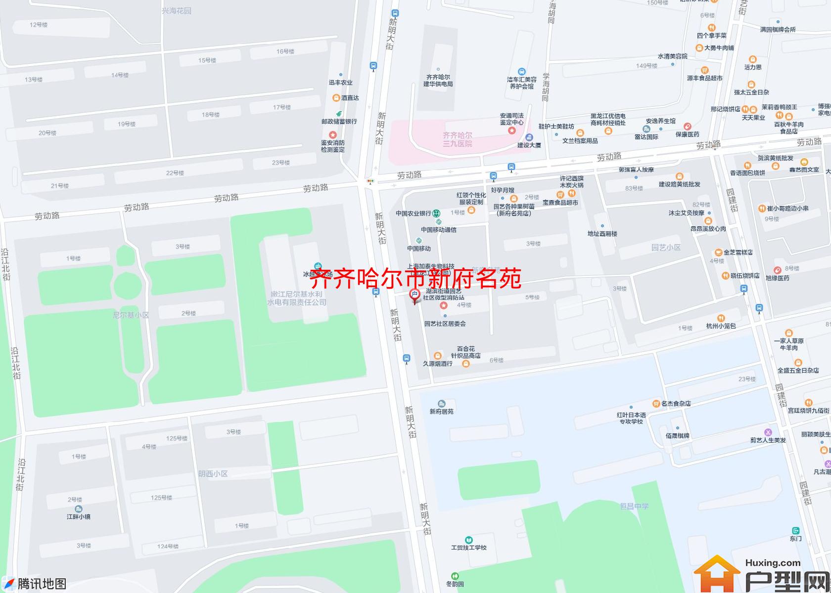 新府名苑小区 - 户型网
