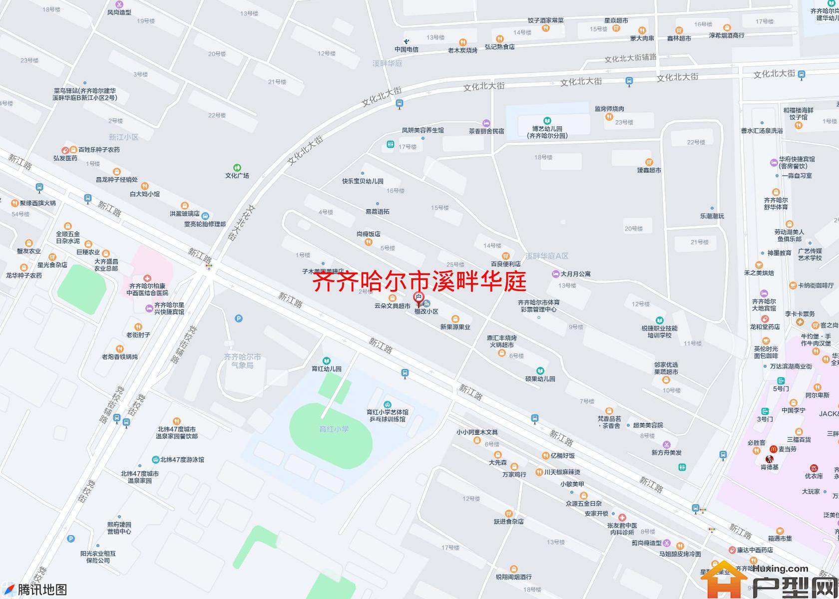 溪畔华庭小区 - 户型网
