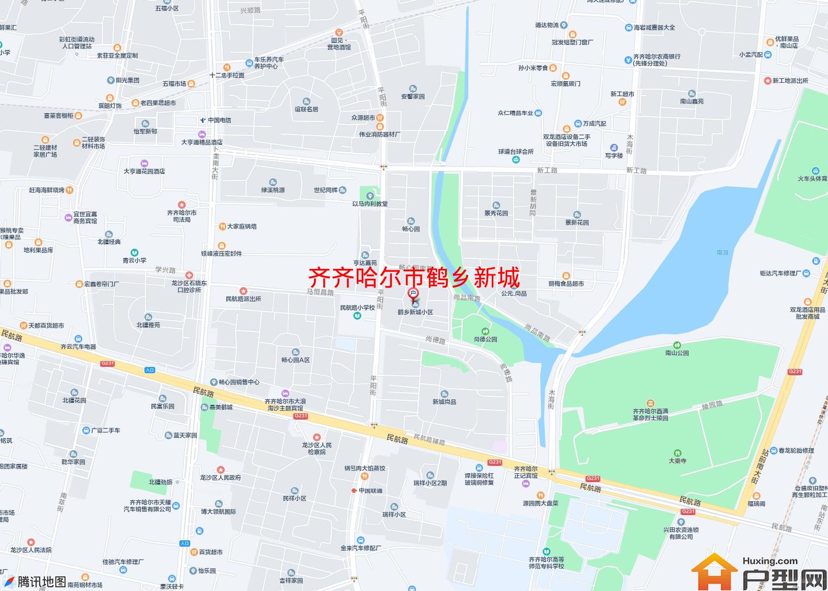 鹤乡新城小区 - 户型网