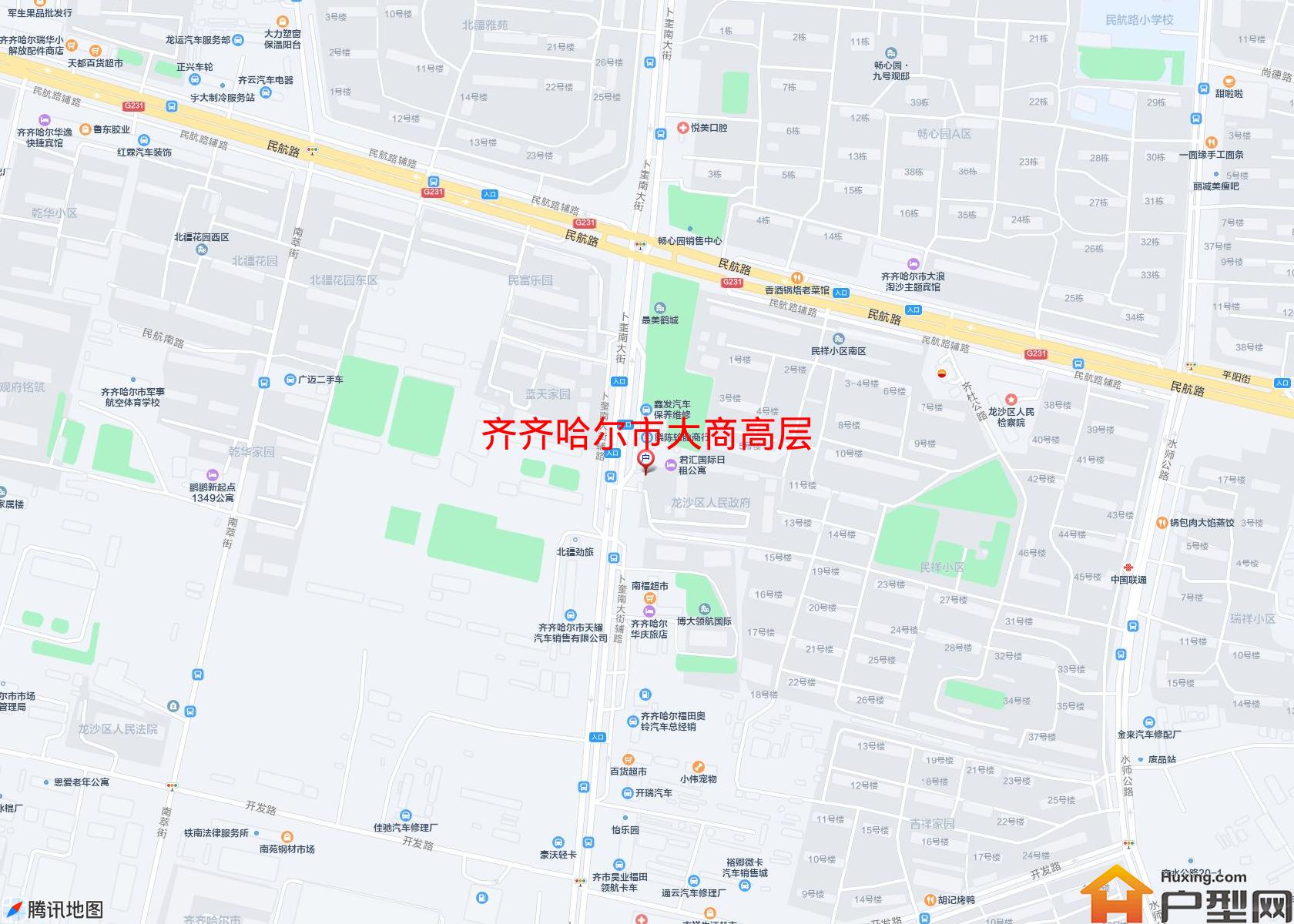 大商高层小区 - 户型网