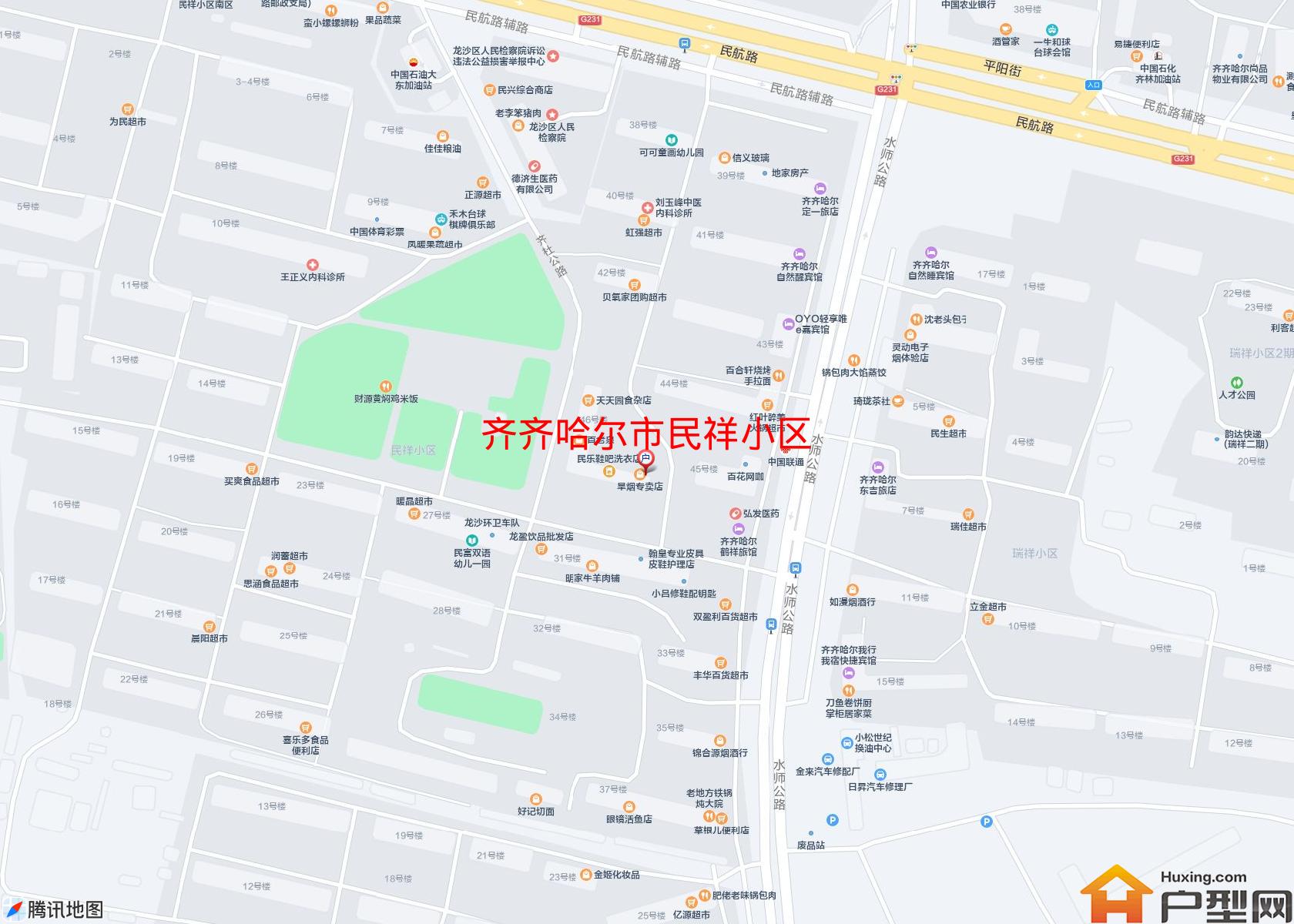 民祥小区小区 - 户型网