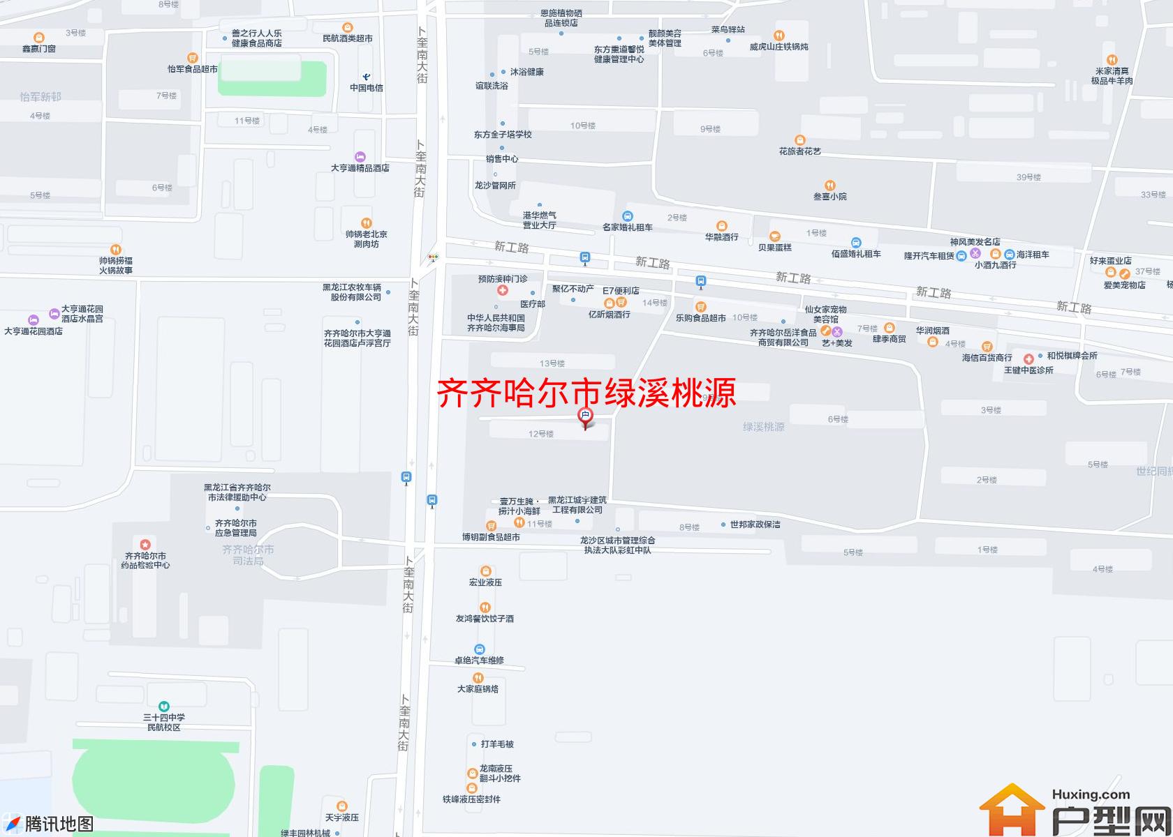 绿溪桃源小区 - 户型网