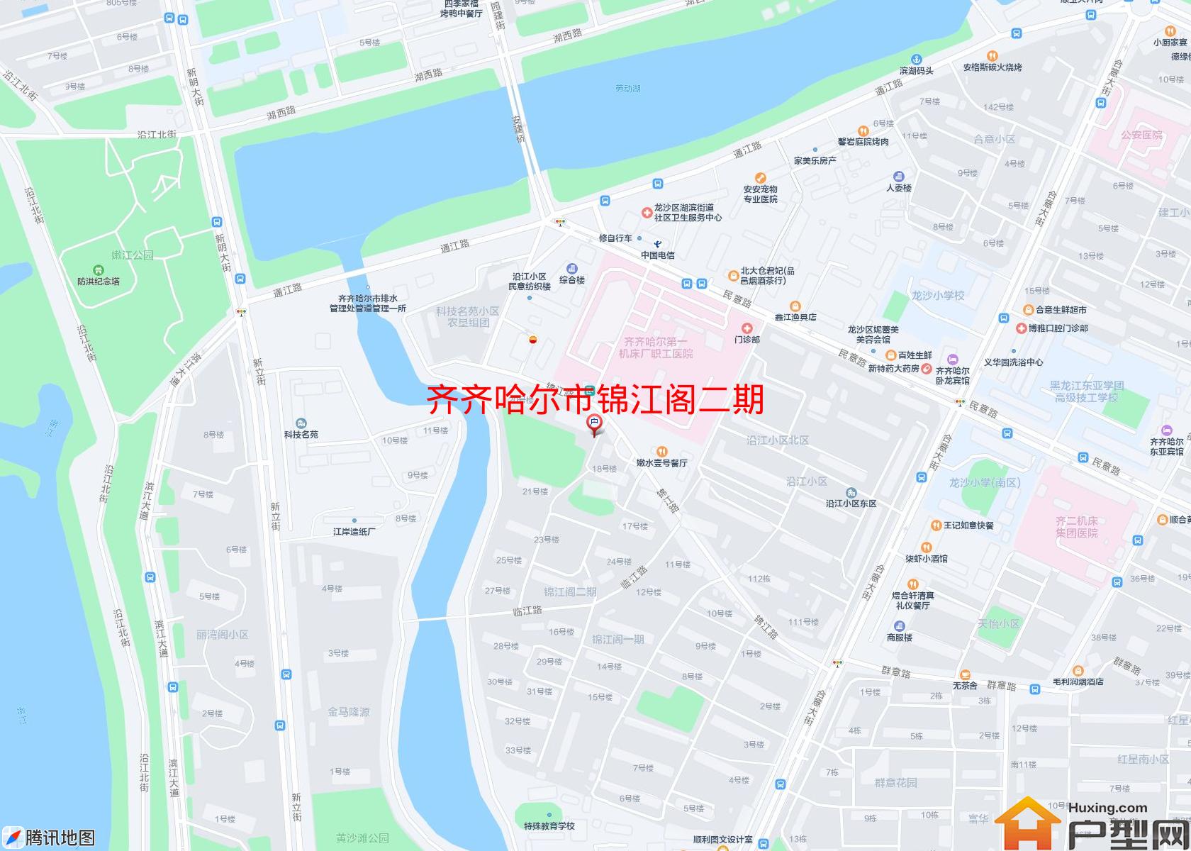锦江阁二期小区 - 户型网
