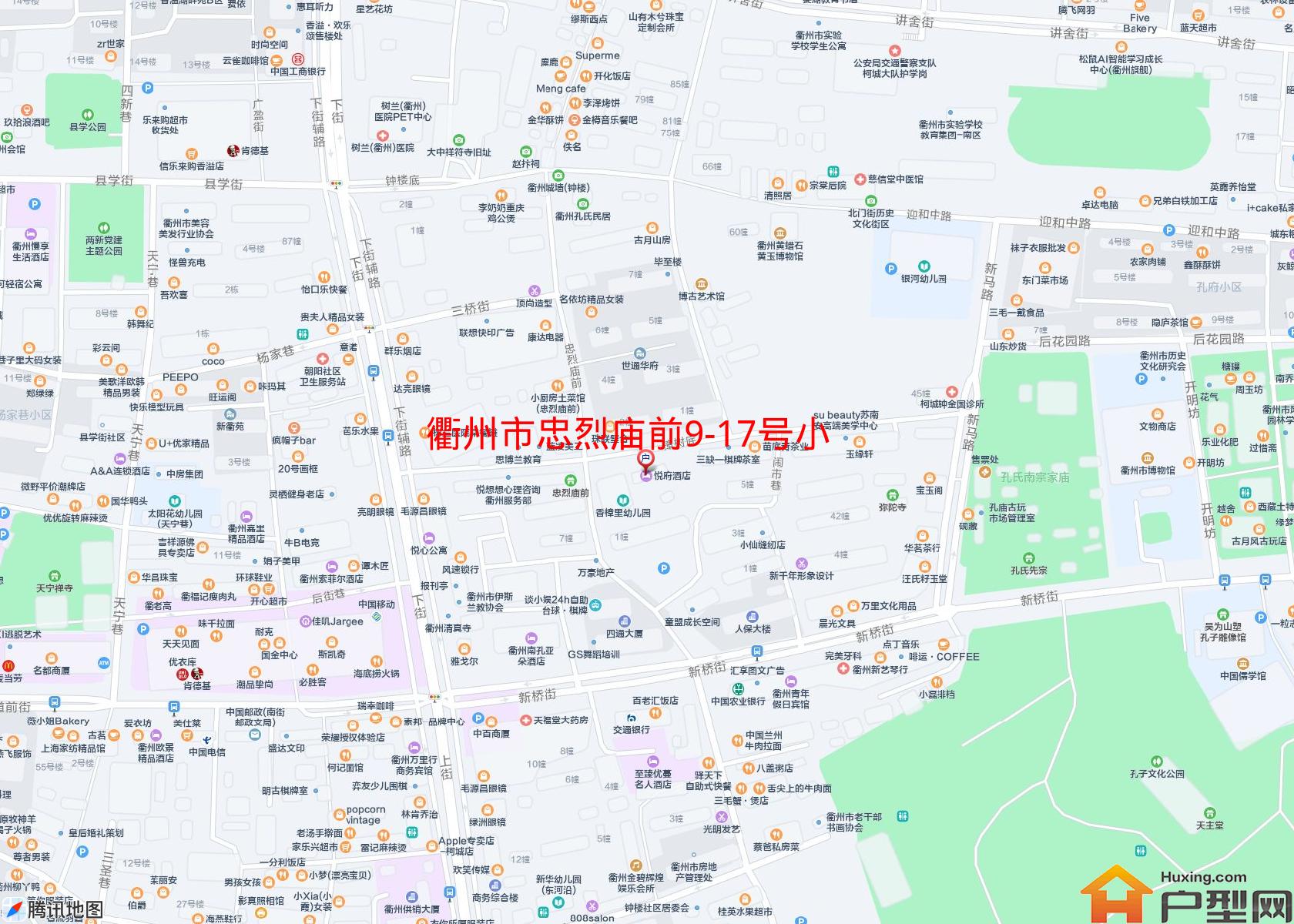 忠烈庙前9-17号小区小区 - 户型网