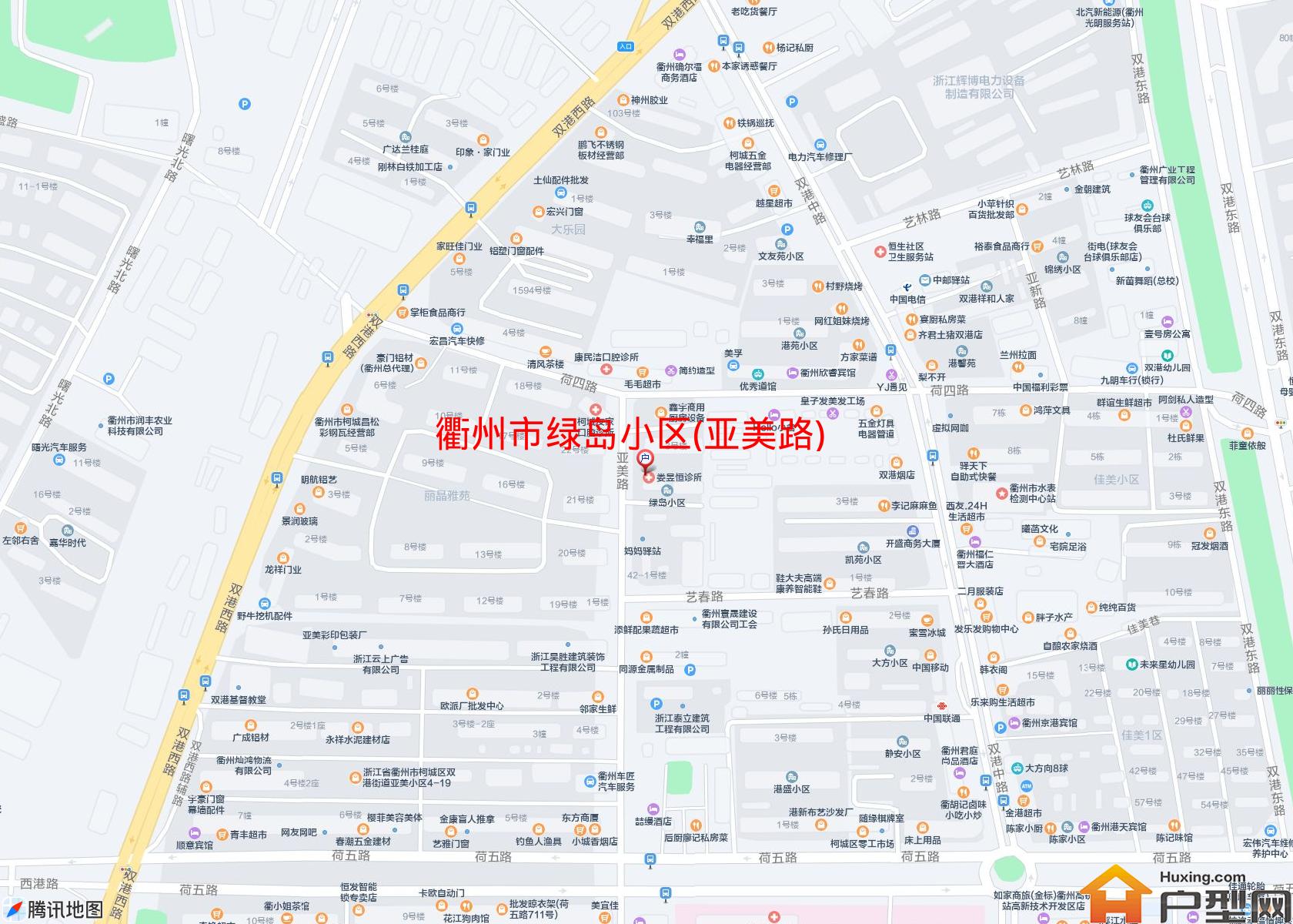 绿岛小区(亚美路)小区 - 户型网
