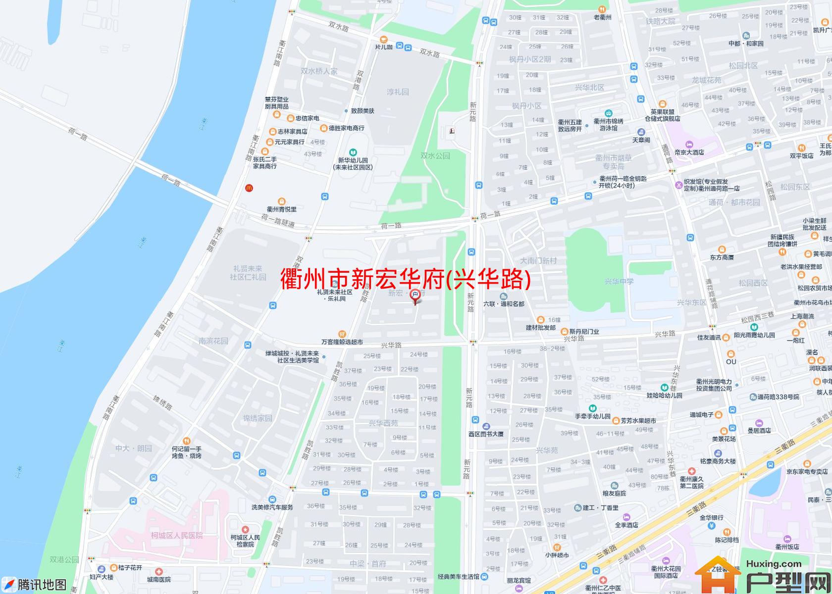 新宏华府(兴华路)小区 - 户型网