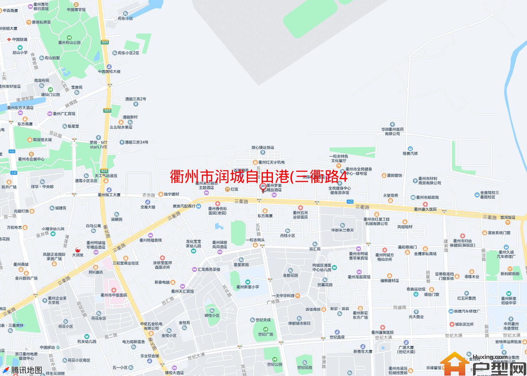 润城自由港(三衢路410号)小区 - 户型网