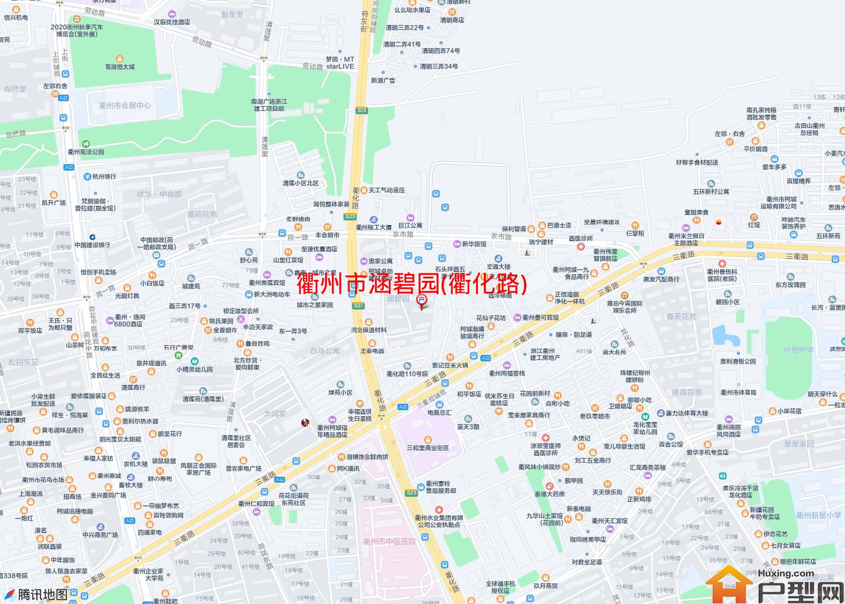 涵碧园(衢化路)小区 - 户型网