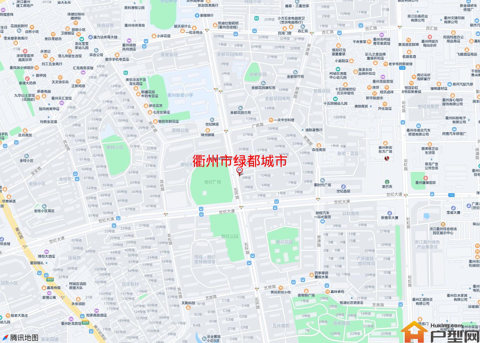 绿都城市小区 - 户型网