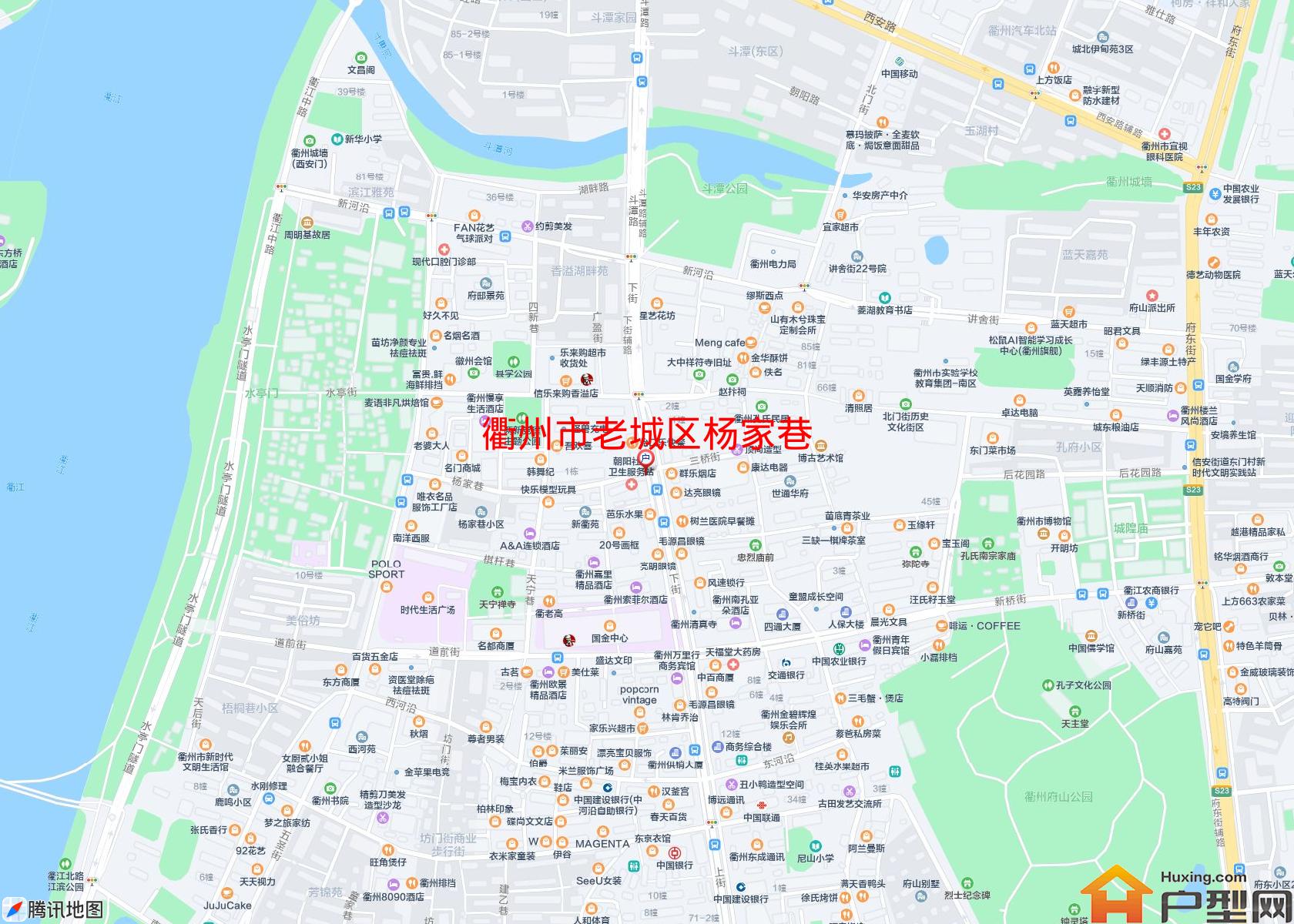 老城区杨家巷小区 - 户型网