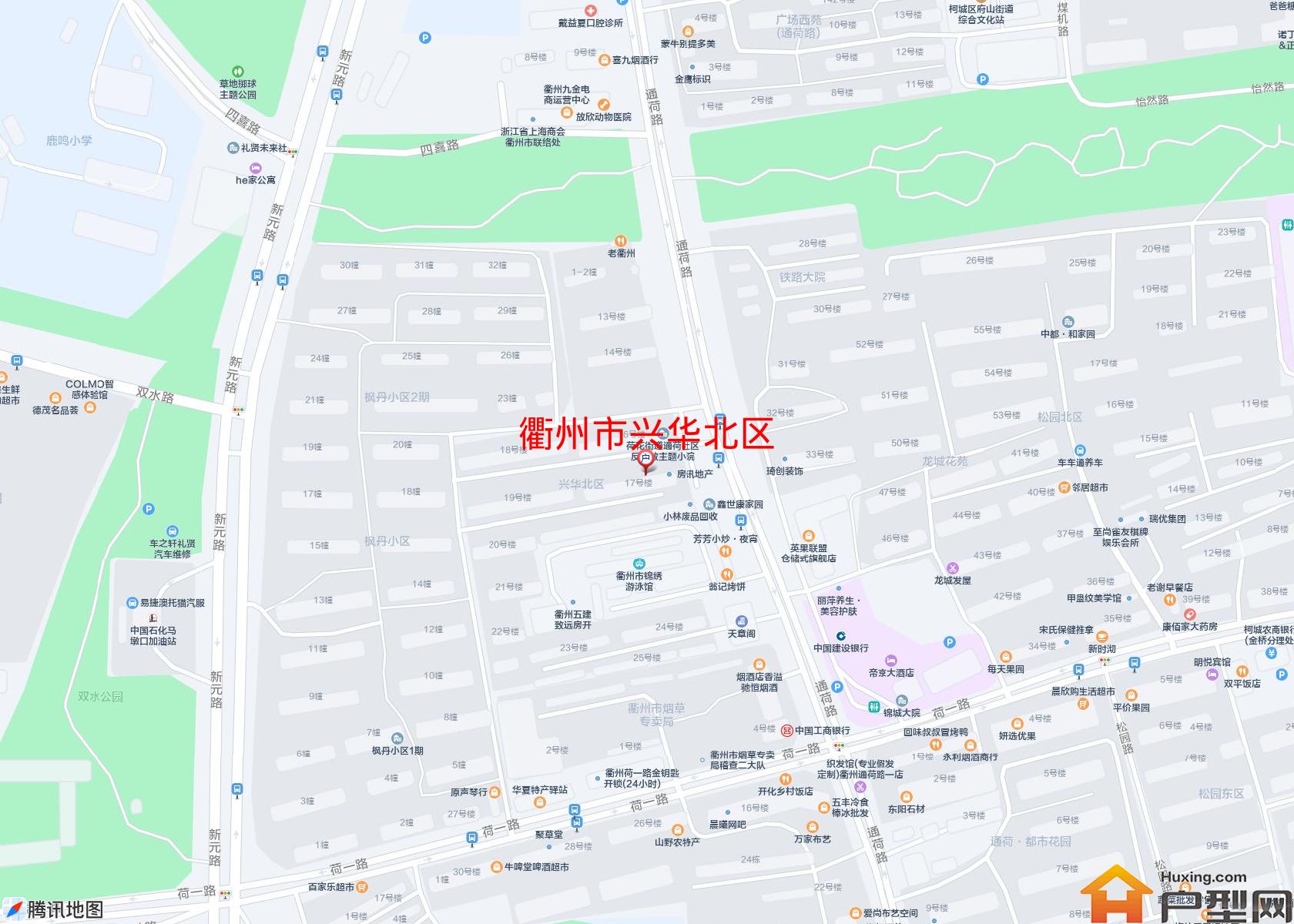 兴华北区小区 - 户型网