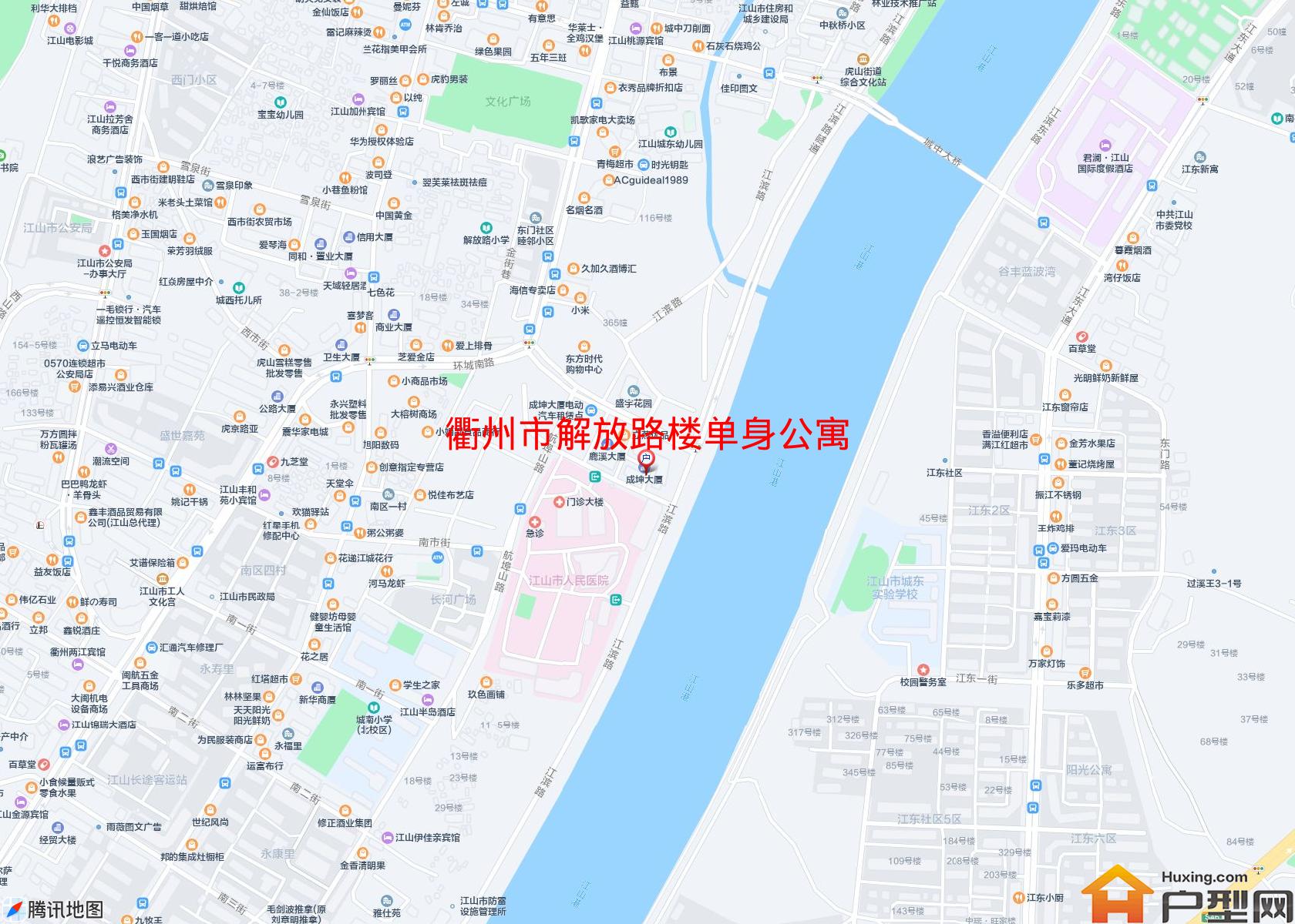解放路楼单身公寓小区 - 户型网