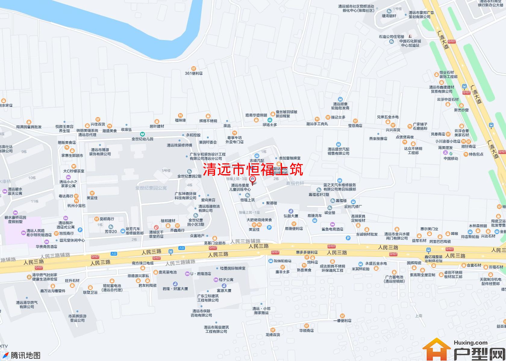 恒福上筑小区 - 户型网