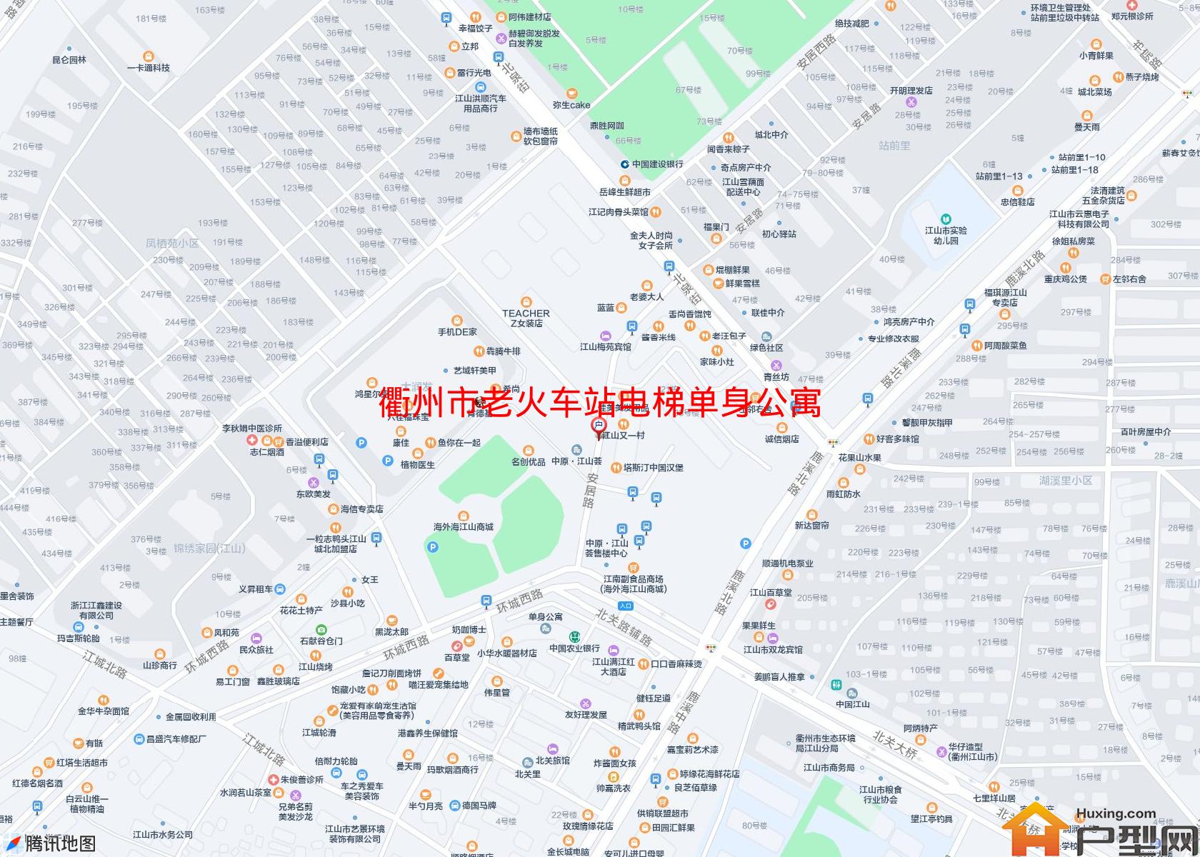 老火车站电梯单身公寓小区 - 户型网