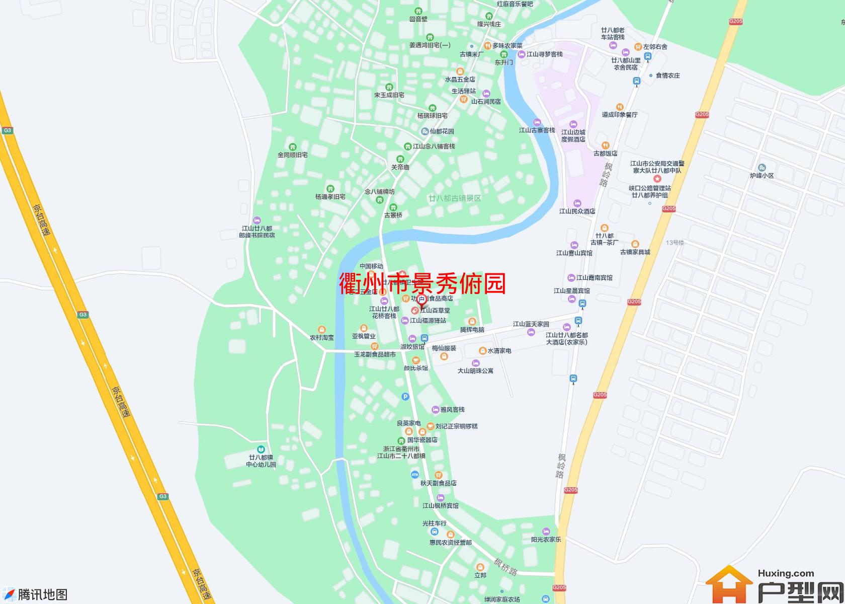 景秀俯园小区 - 户型网