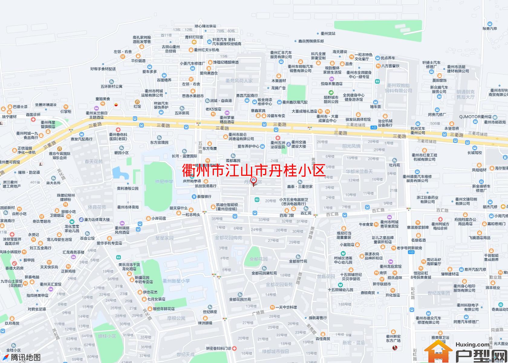 江山市丹桂小区小区 - 户型网