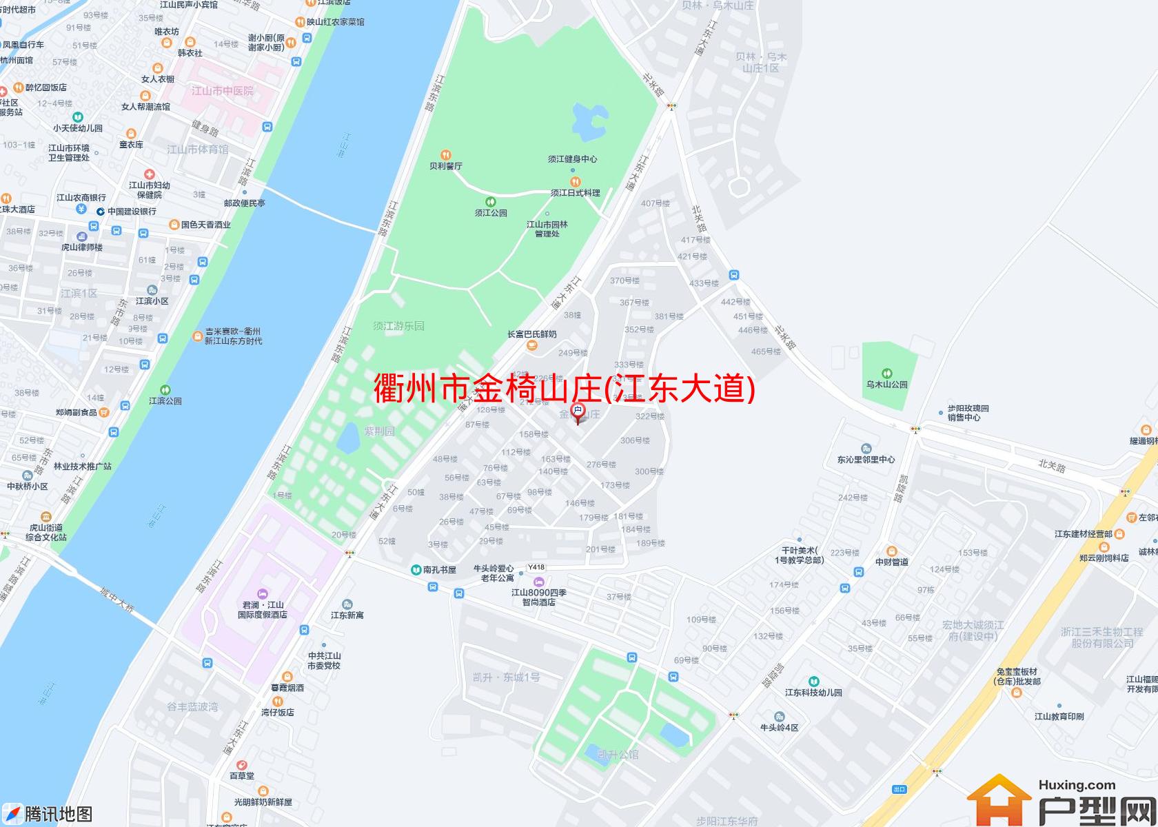 金椅山庄(江东大道)小区 - 户型网