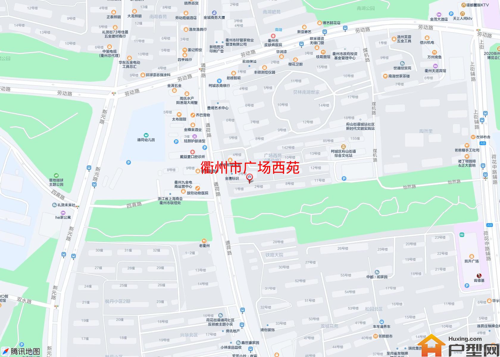 广场西苑小区 - 户型网