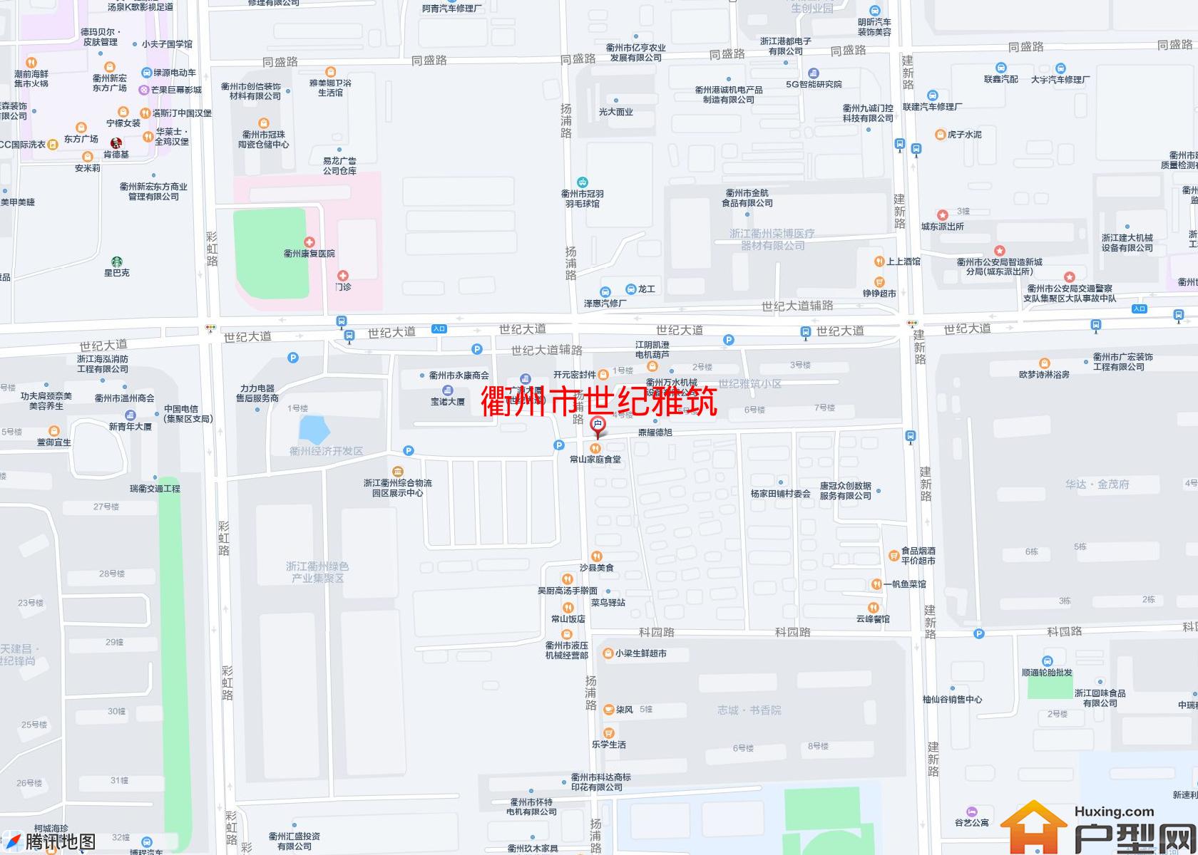 世纪雅筑小区 - 户型网