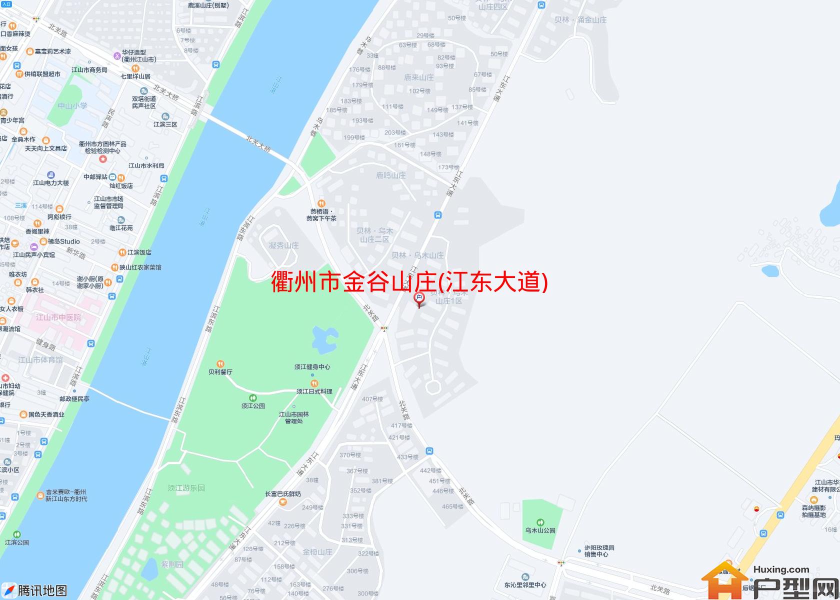 金谷山庄(江东大道)小区 - 户型网