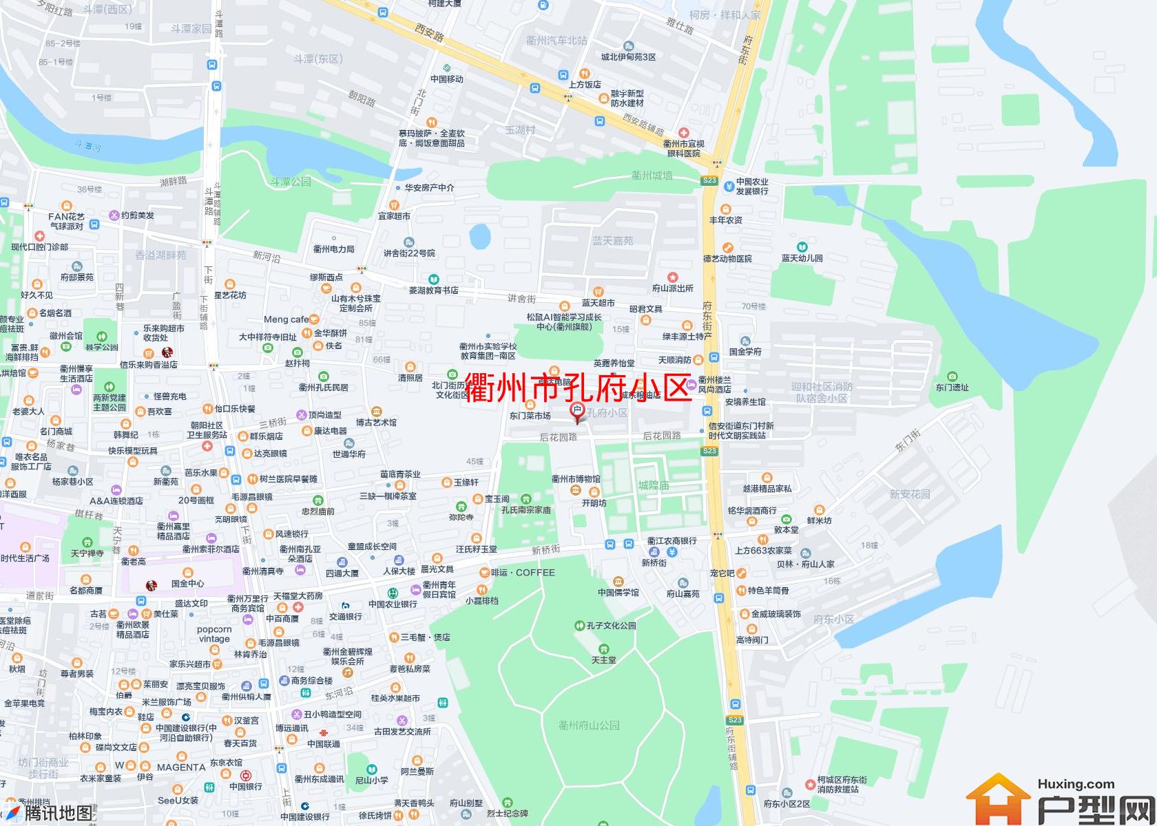 孔府小区小区 - 户型网