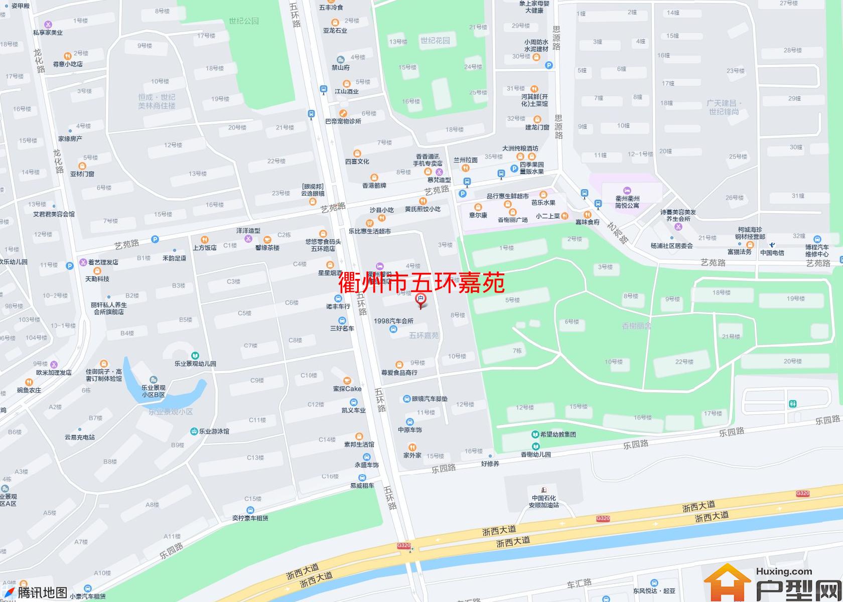 五环嘉苑小区 - 户型网