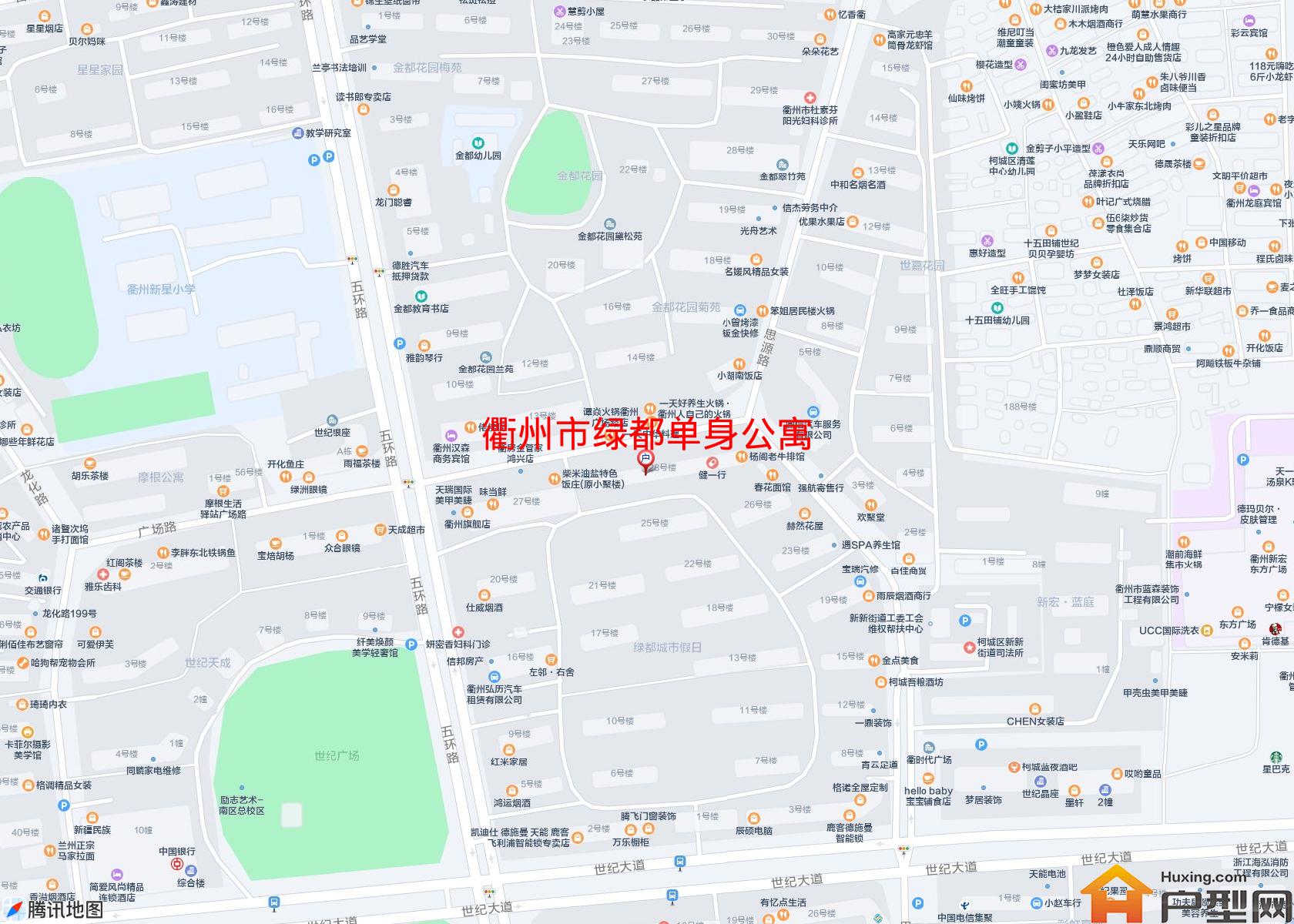 绿都单身公寓小区 - 户型网