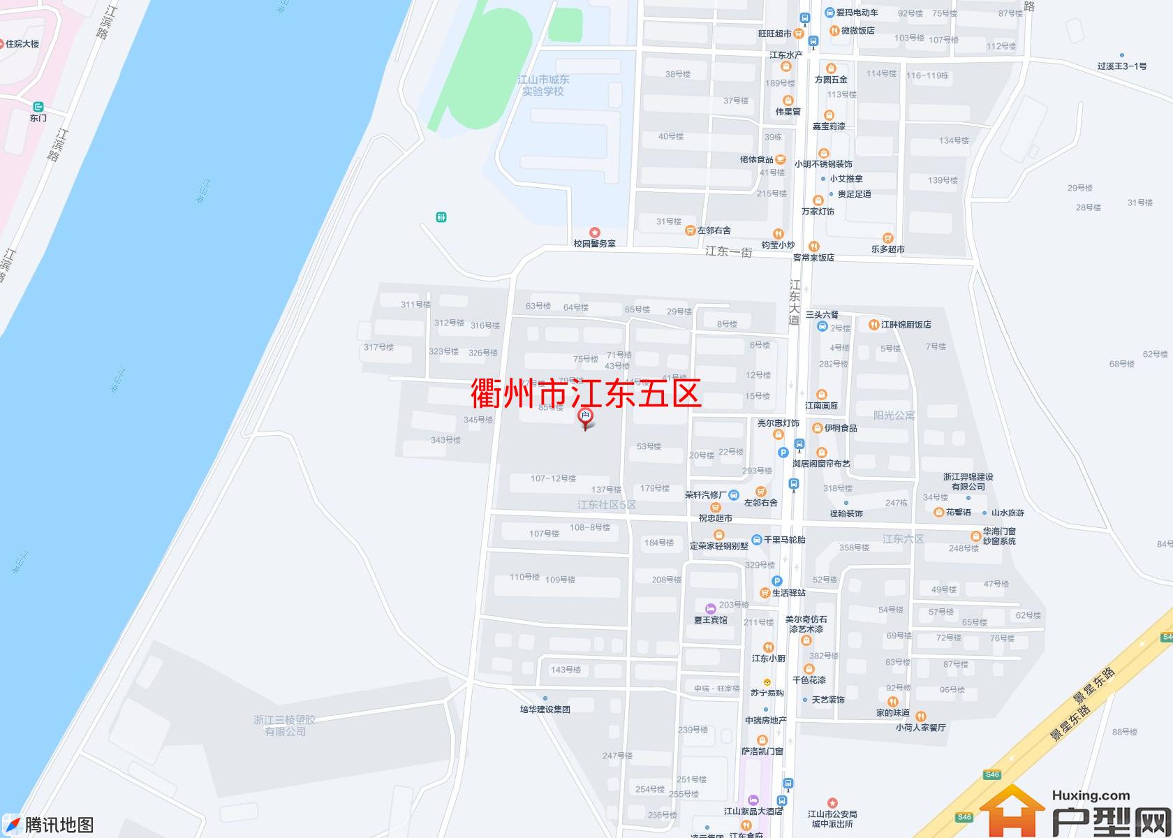 江东五区小区 - 户型网
