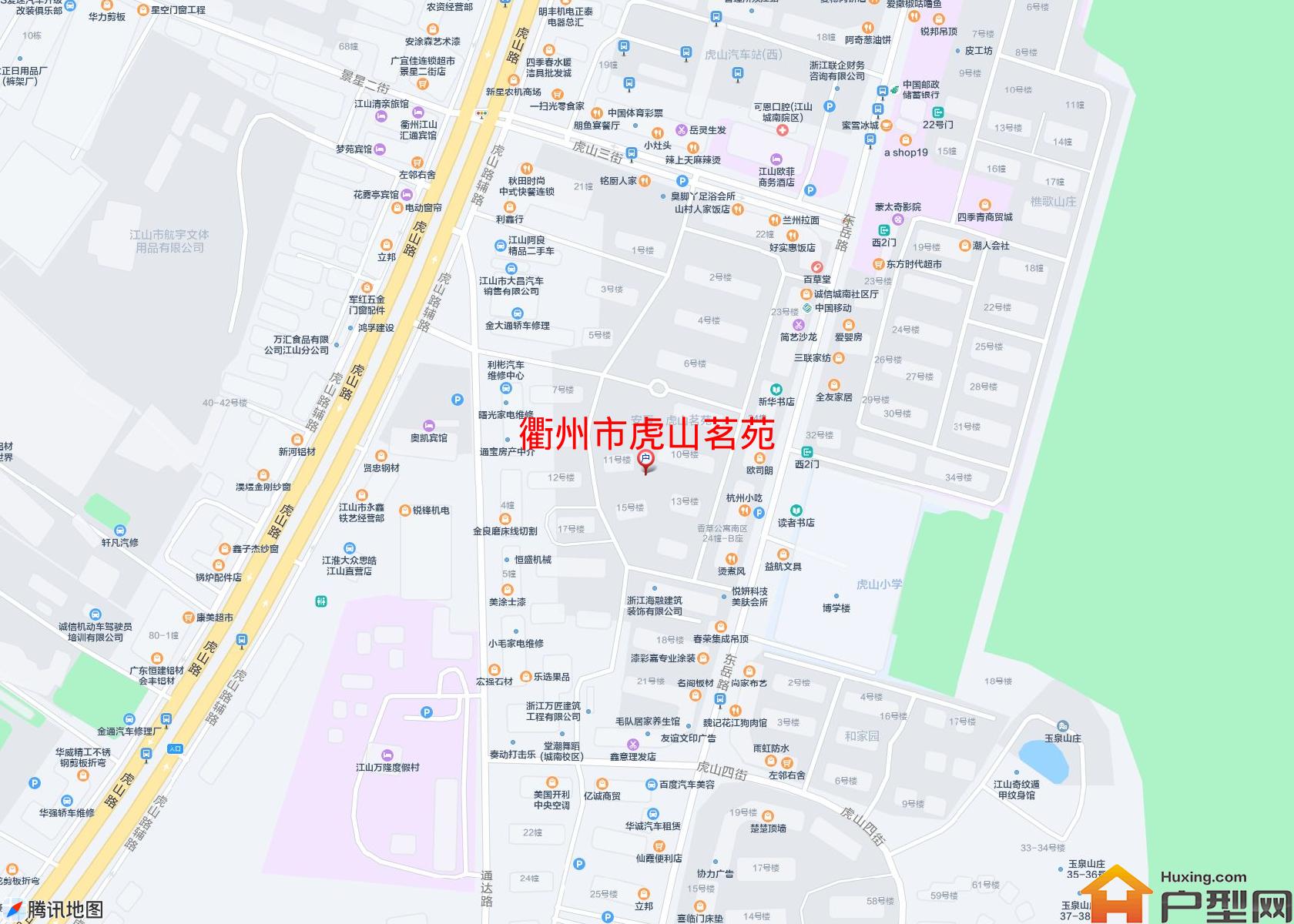 虎山茗苑小区 - 户型网
