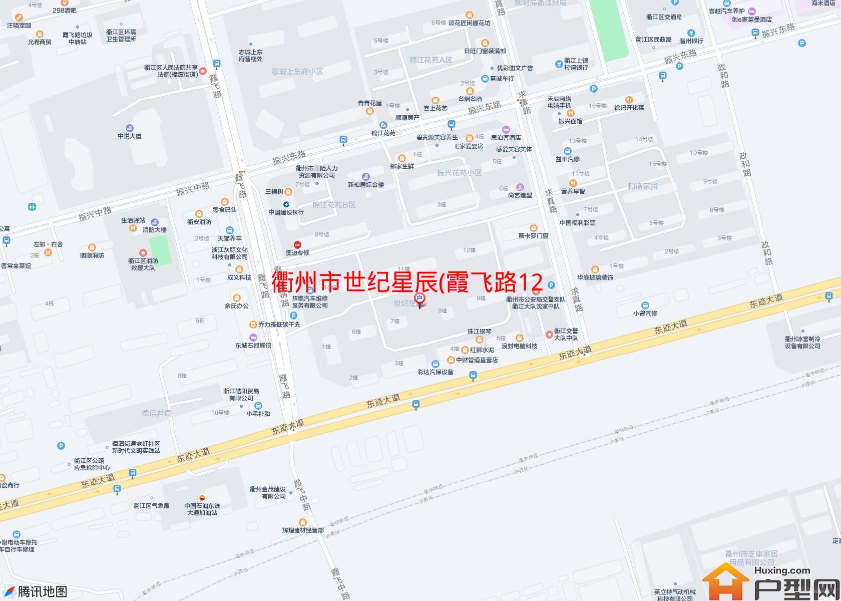 世纪星辰(霞飞路12号)小区 - 户型网