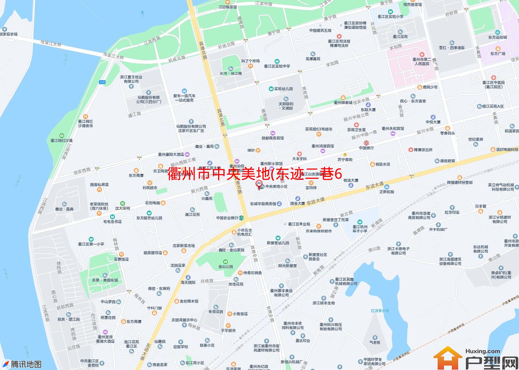 中央美地(东迹二巷6号)小区 - 户型网