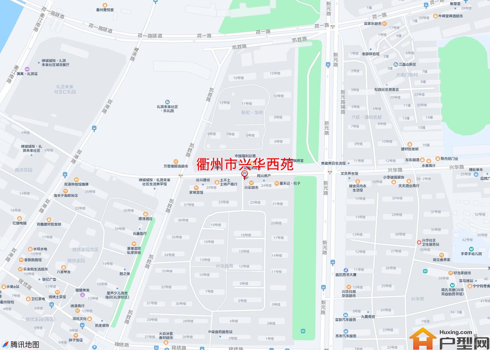 兴华西苑小区 - 户型网