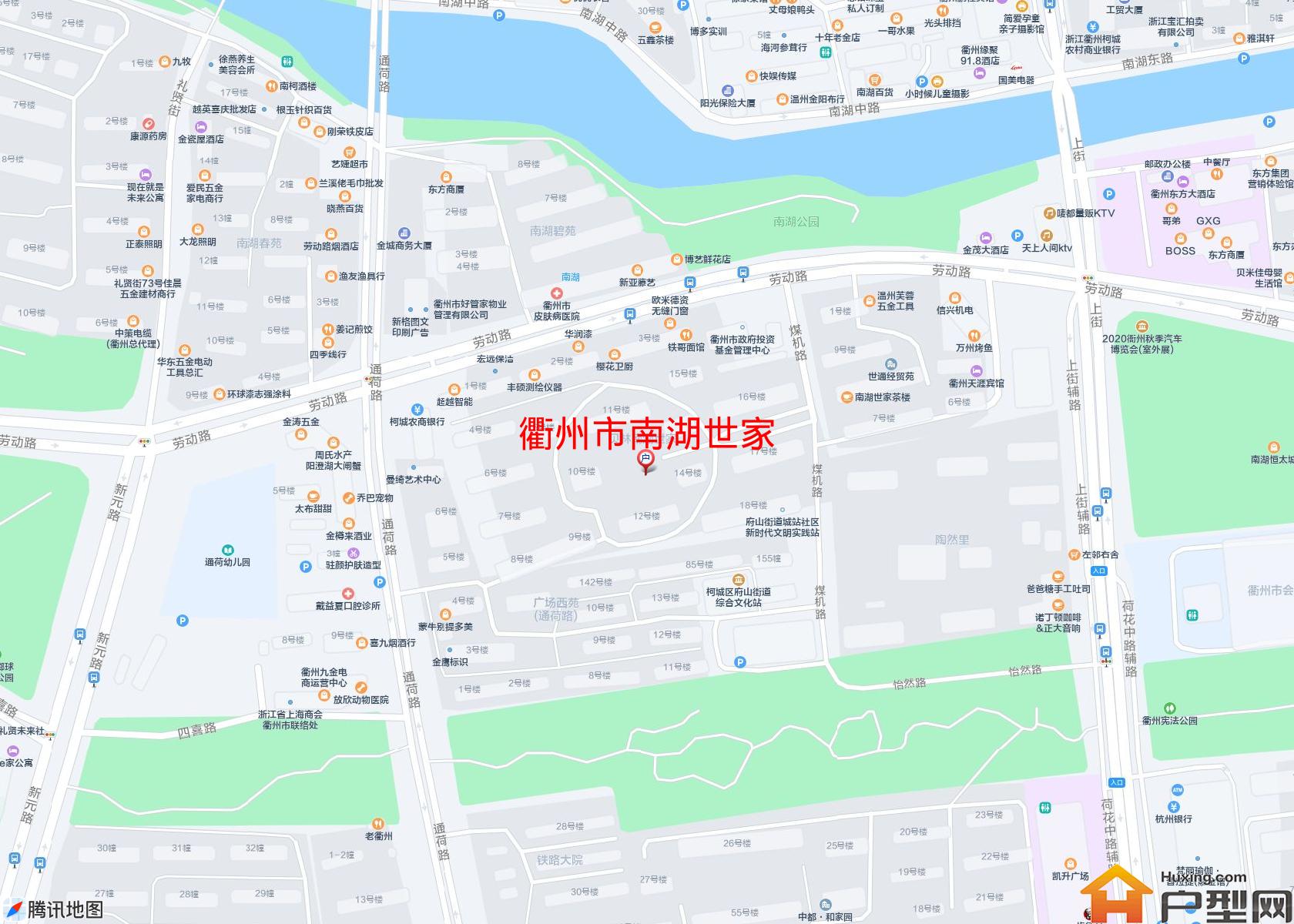 南湖世家小区 - 户型网
