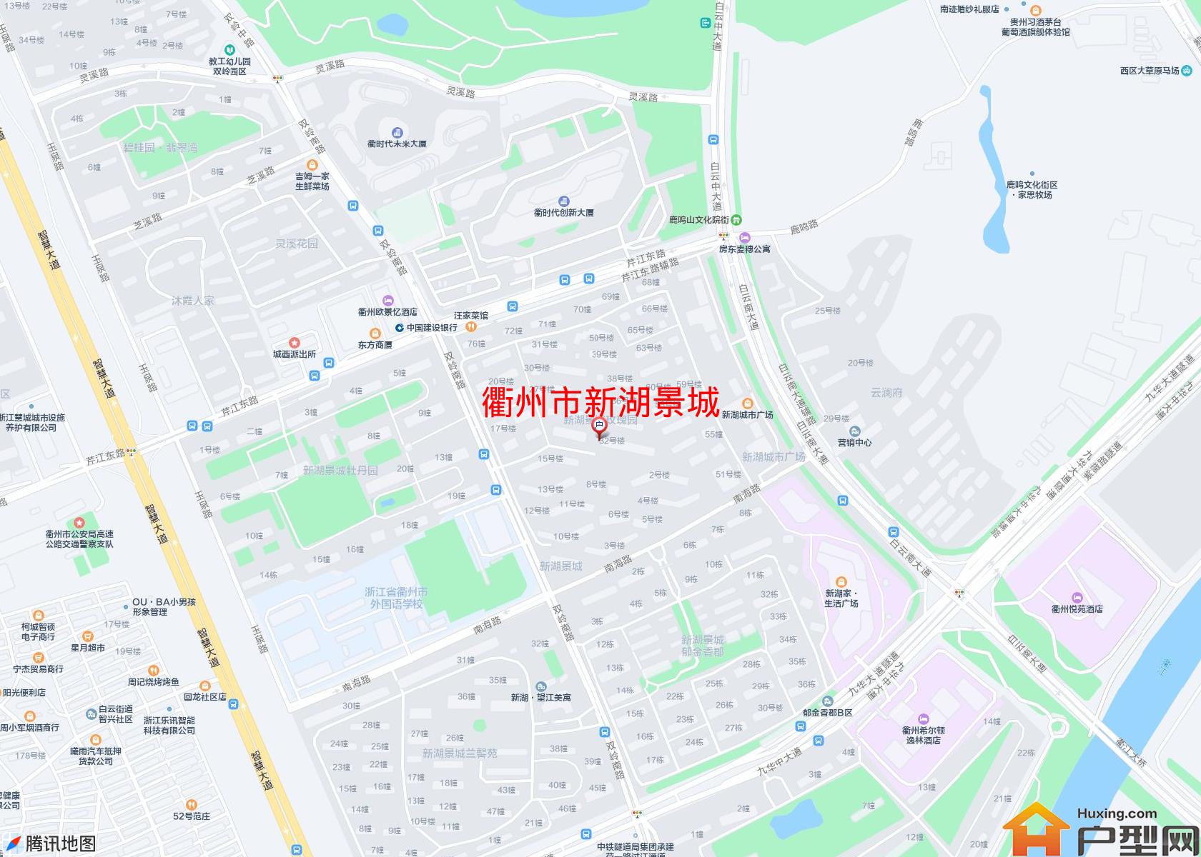 新湖景城小区 - 户型网