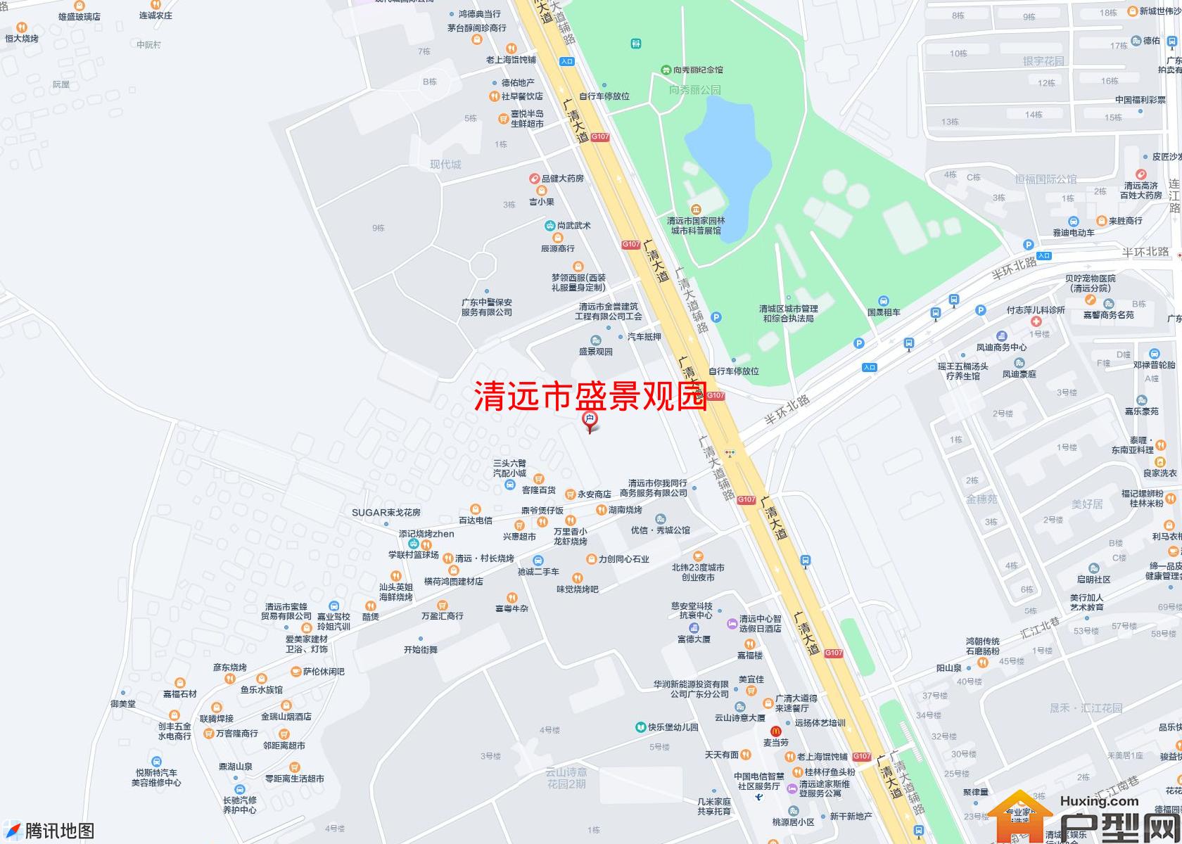 盛景观园小区 - 户型网