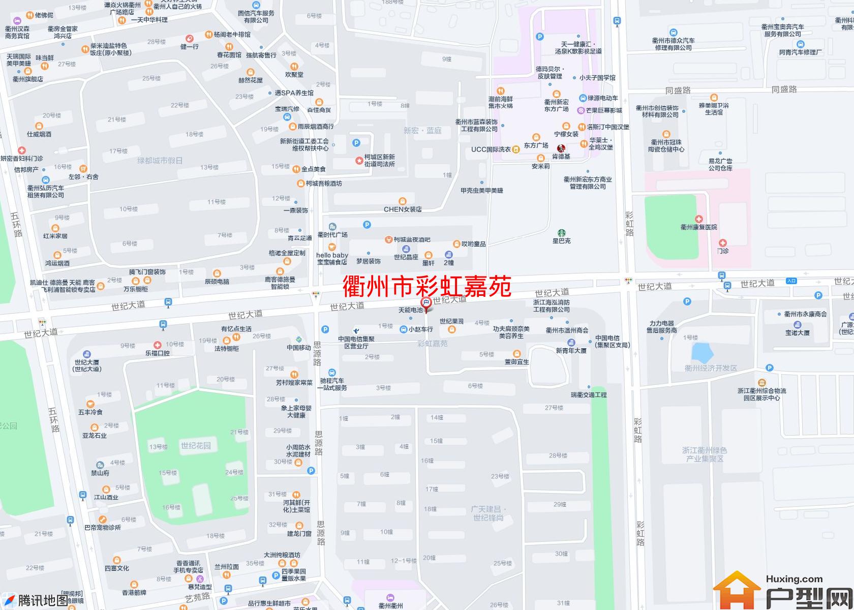 彩虹嘉苑小区 - 户型网