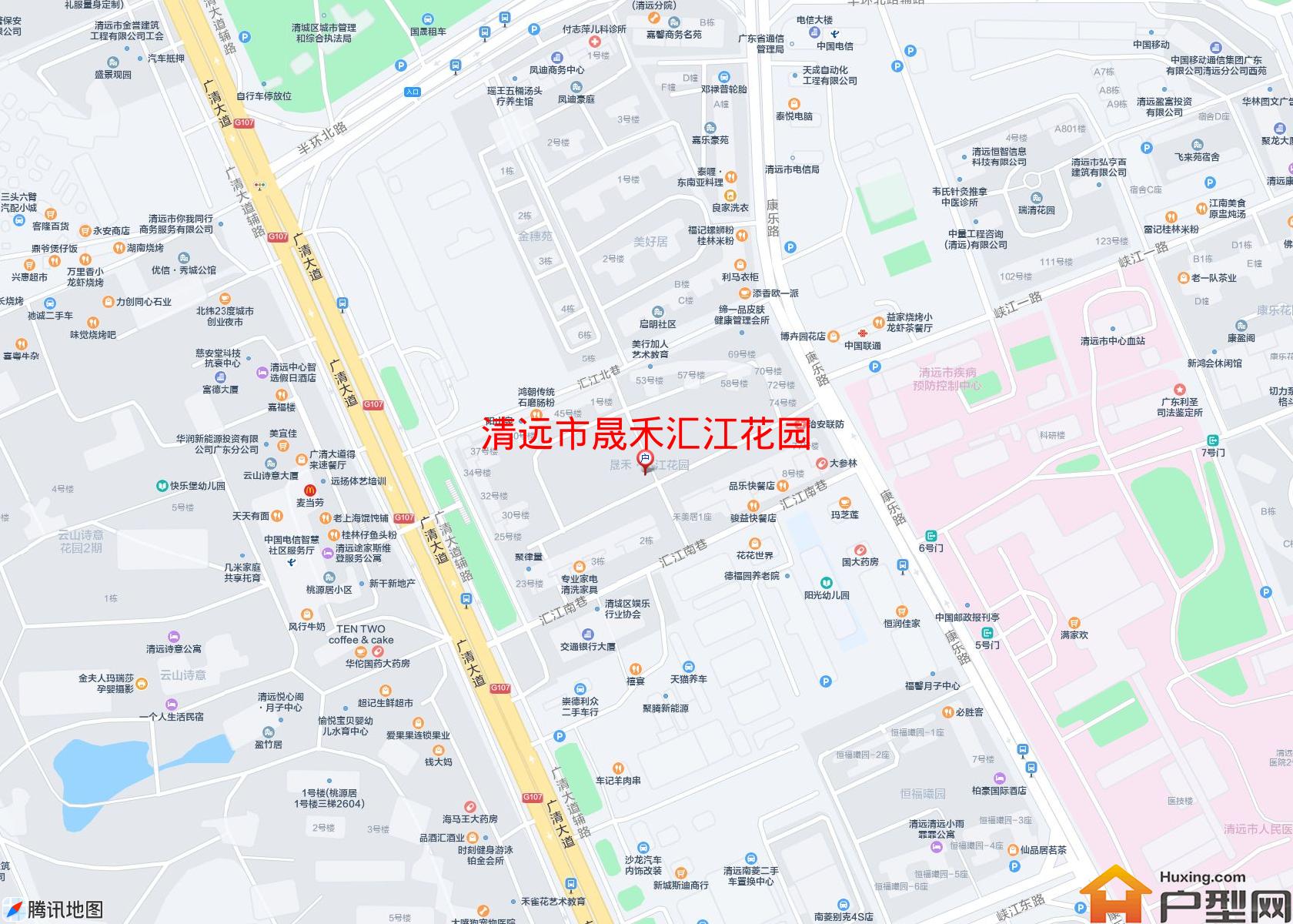 晟禾汇江花园小区 - 户型网