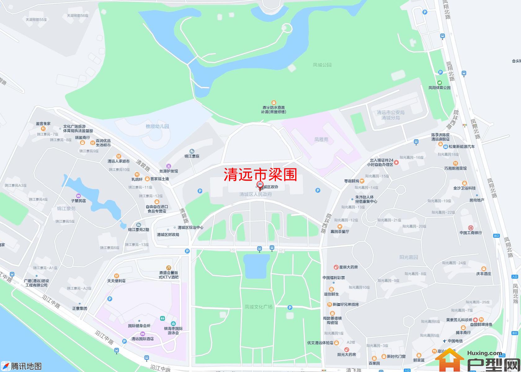 梁围小区 - 户型网