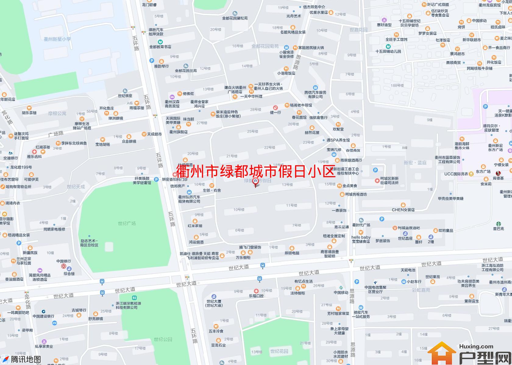绿都城市假日小区小区 - 户型网