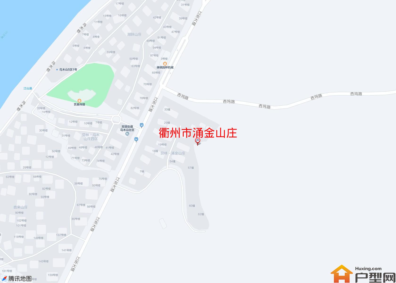 涌金山庄小区 - 户型网