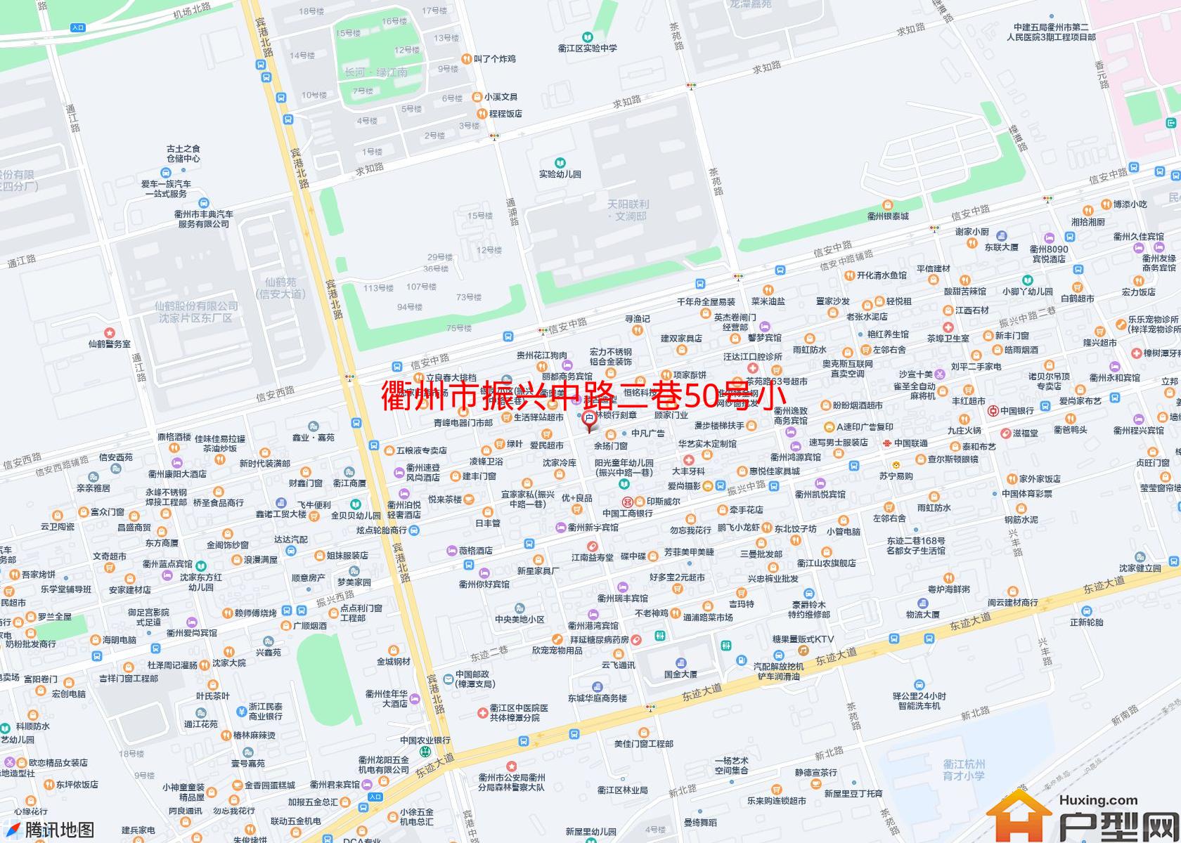 振兴中路二巷50号小区小区 - 户型网