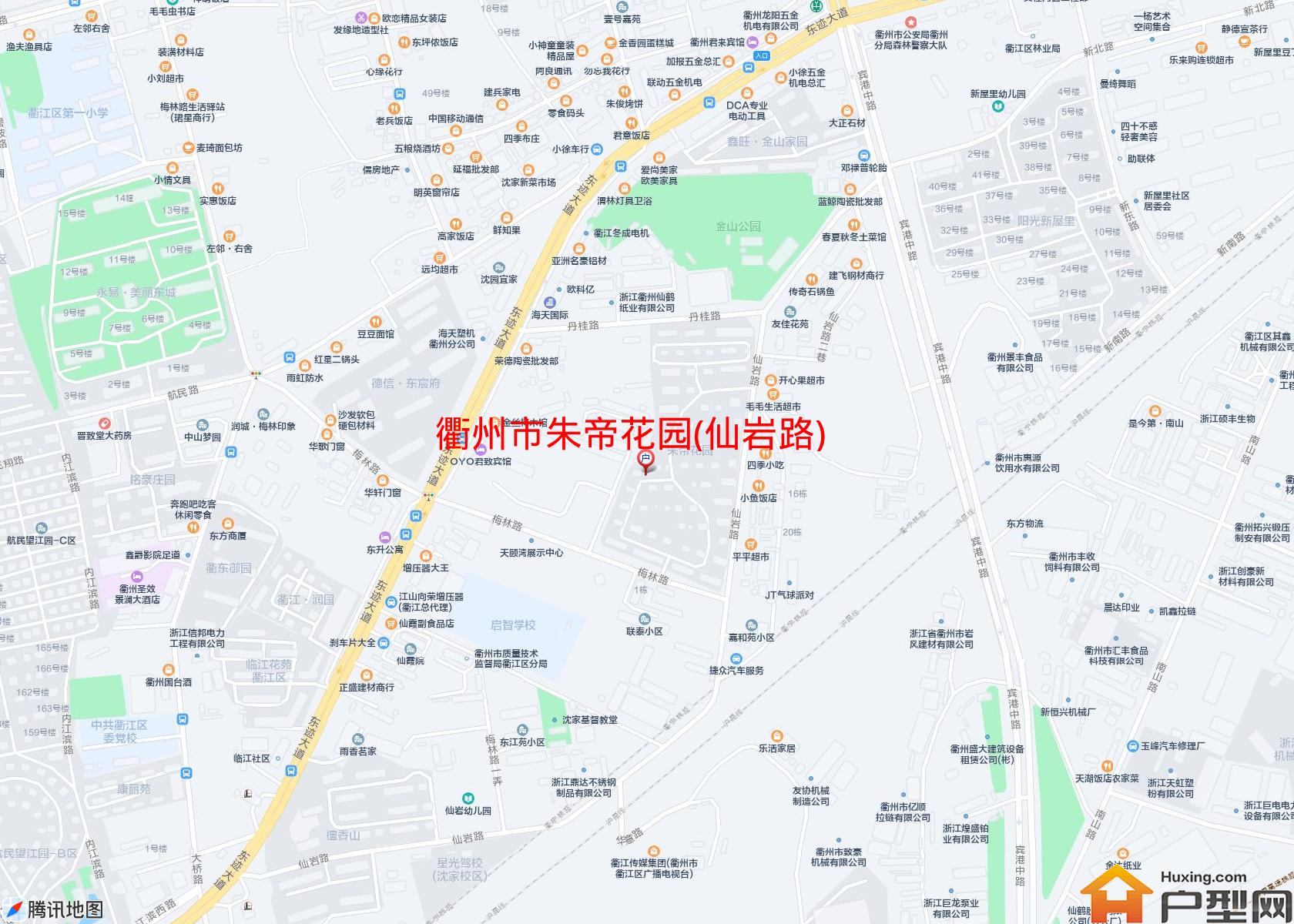 朱帝花园(仙岩路)小区 - 户型网