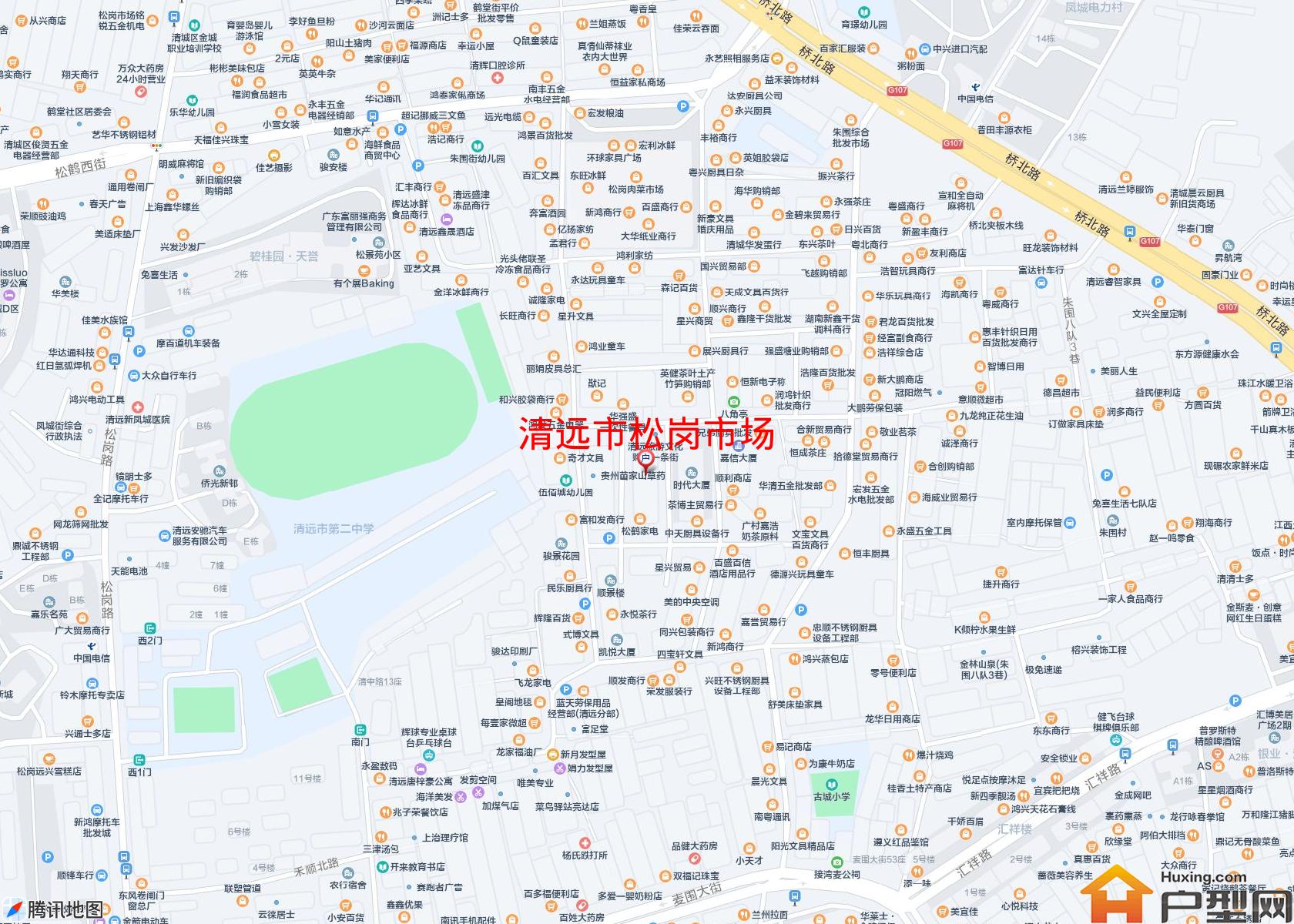 松岗市场小区 - 户型网