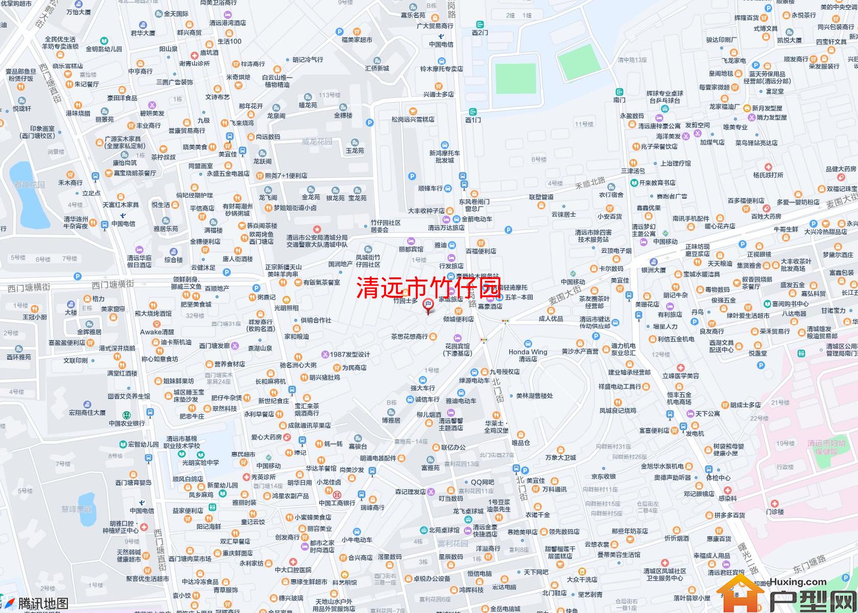 竹仔园小区 - 户型网