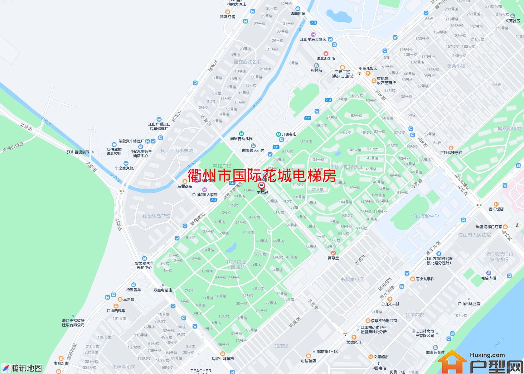 国际花城电梯房小区 - 户型网