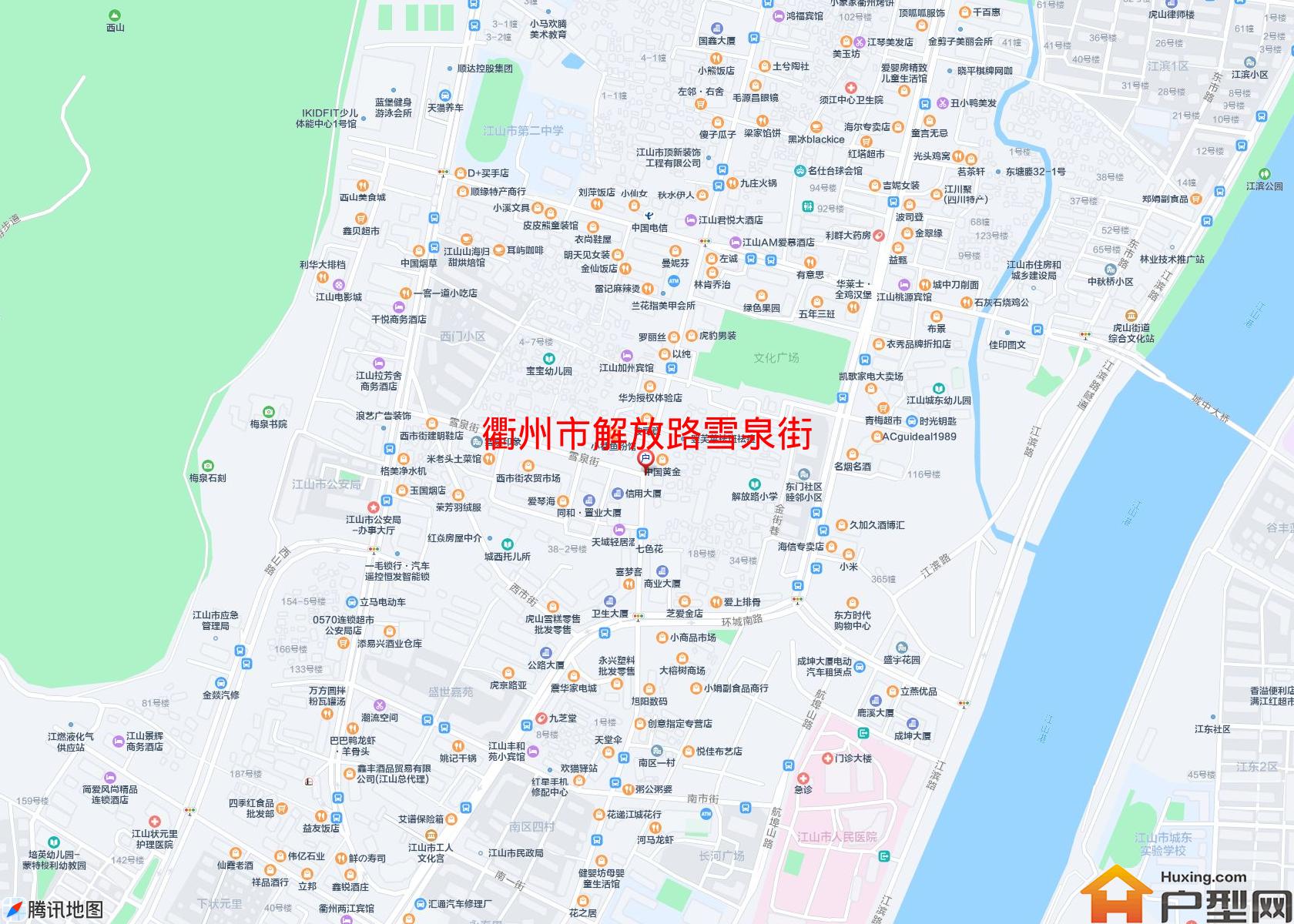 解放路雪泉街小区 - 户型网