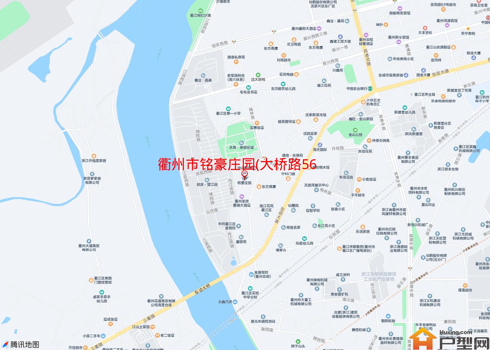 铭豪庄园(大桥路56号)小区 - 户型网
