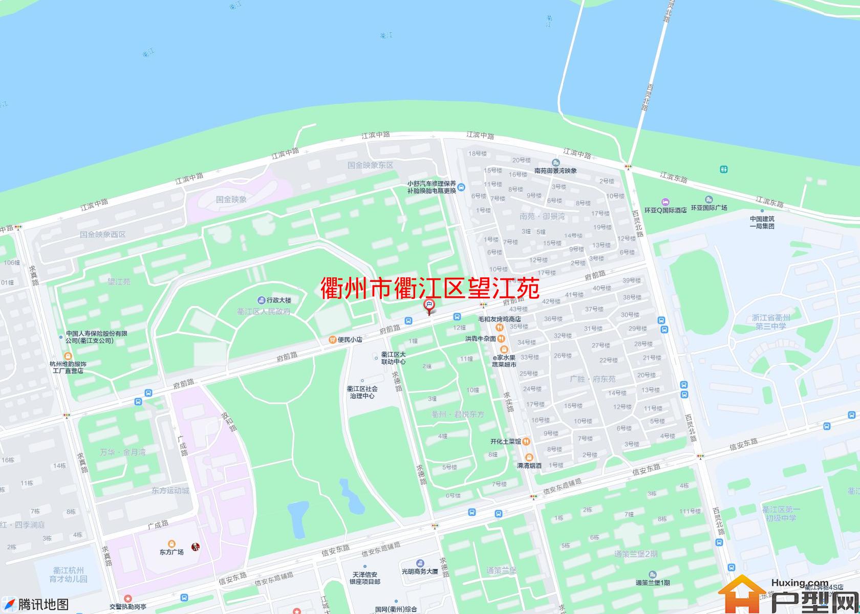 衢江区望江苑小区 - 户型网
