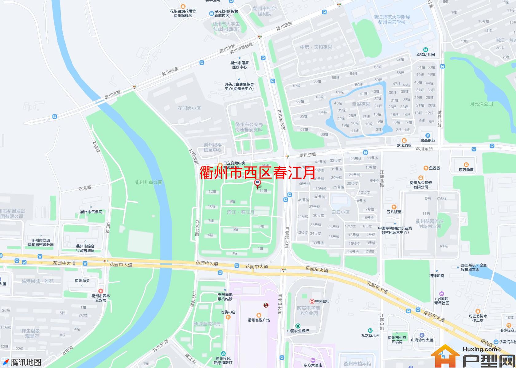 西区春江月小区 - 户型网